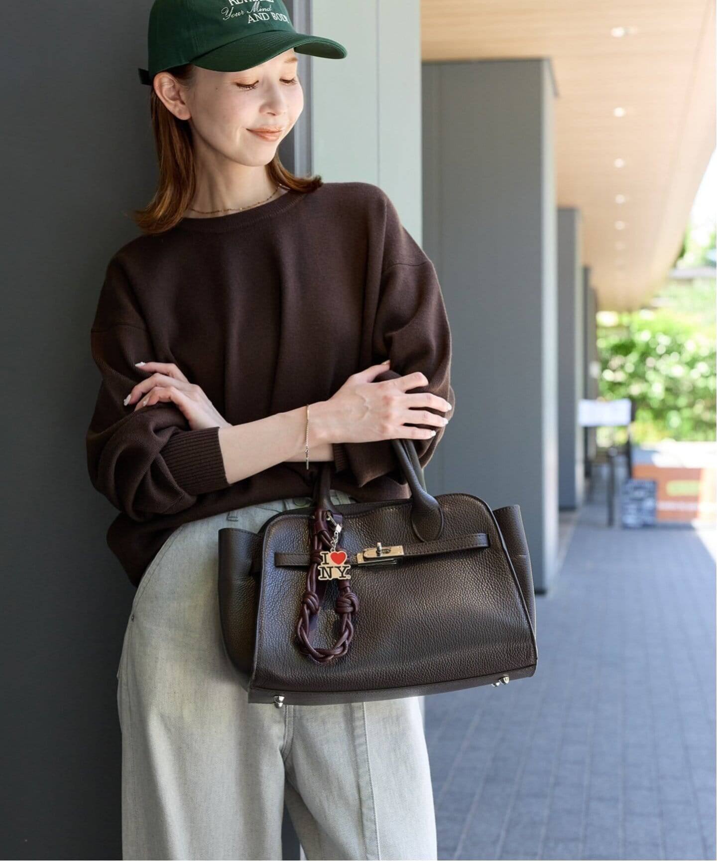 追加予約》【AULENTTI/オウレンティ】バックルツキMINI BOSTON