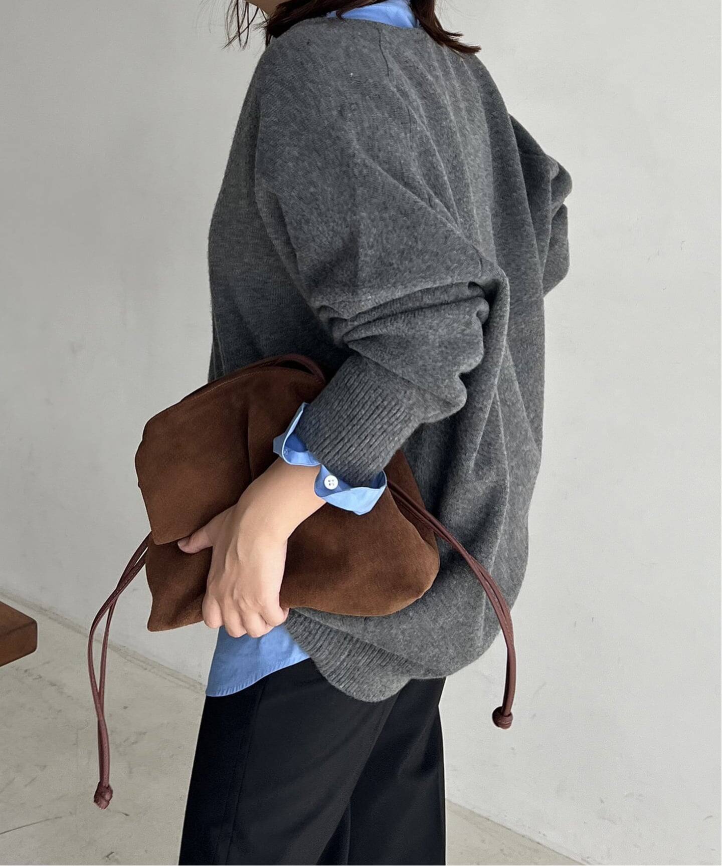 WEB限定追加》【AULENTTI/オウレンティ】キンチャクBAG SWEDE 
