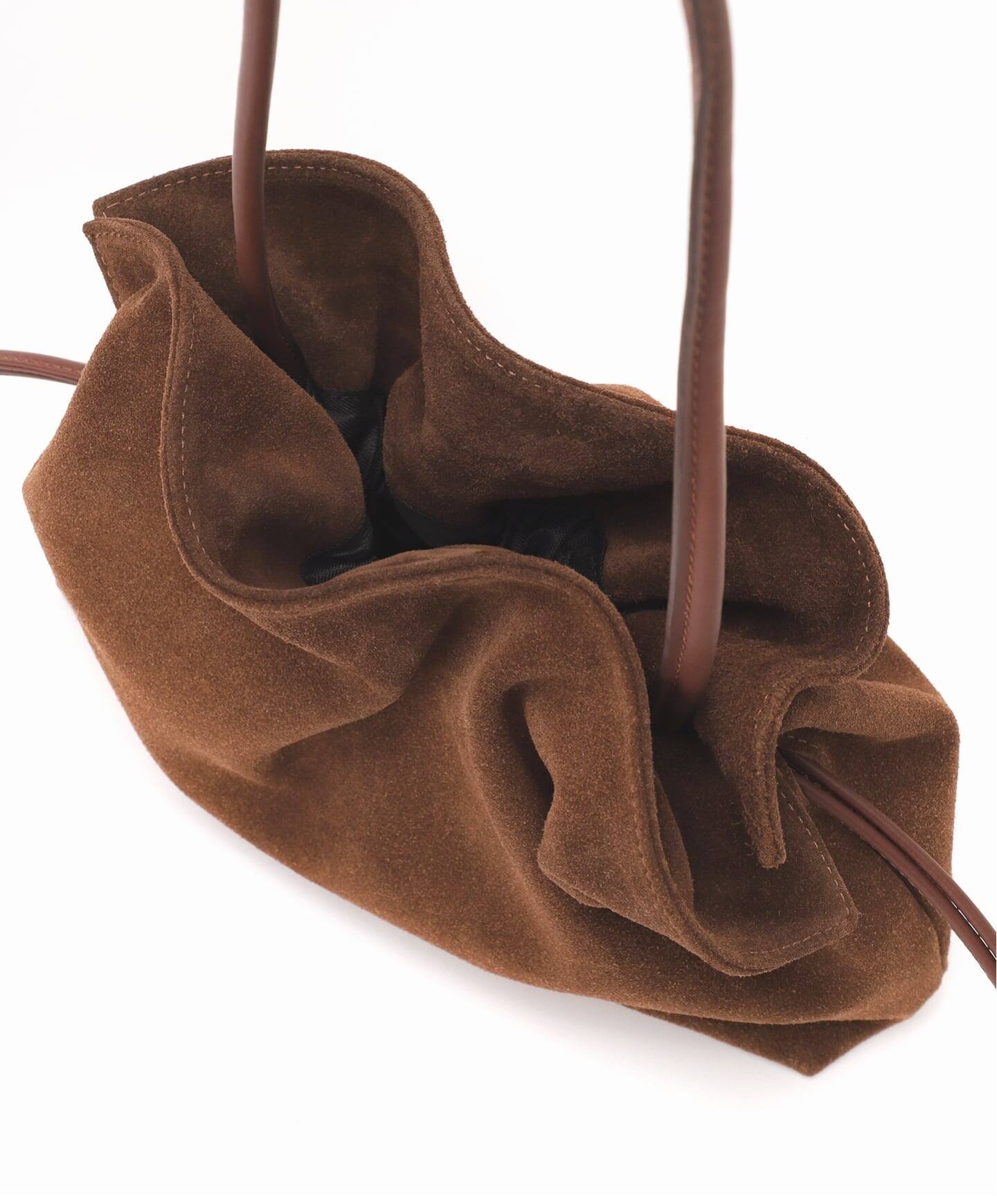 オウレンティ　キンチャクスエードバッグ WEB限定追加》【AULENTTI/オウレンティ】キンチャクBAG SWEDE