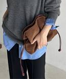 《追加予約》【AULENTTI/オウレンティ】キンチャクBAG SWEDE