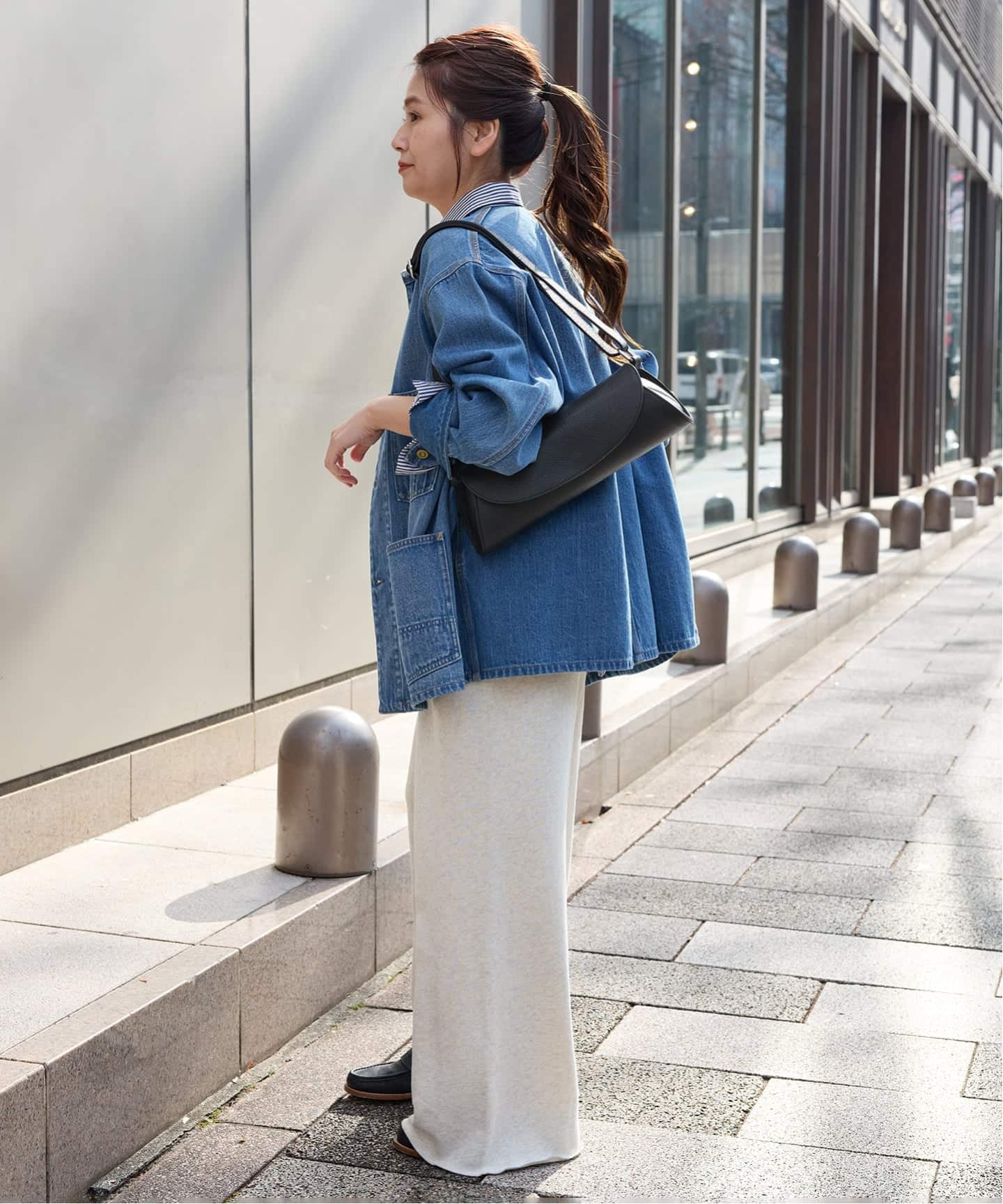 追加》【AULENTTI/オウレンティ】ツツガタBAG ST-SS23-Y02MOD-DO