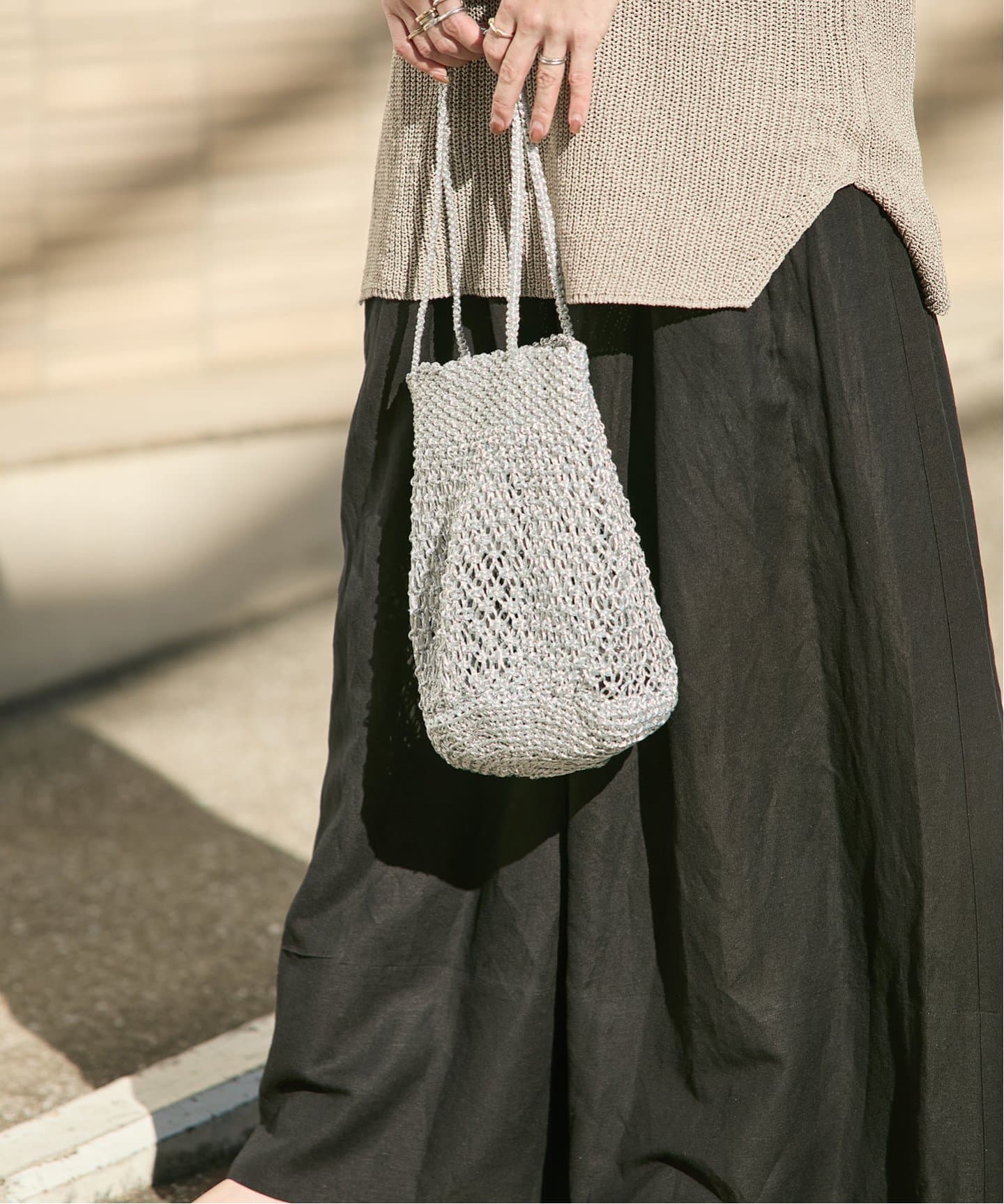 ジャーナルスタンダード　BAGMATI　メッシュバッグ 追加》【BAGMATI 】メッシュバッグ（トートバッグ）｜JOURNAL