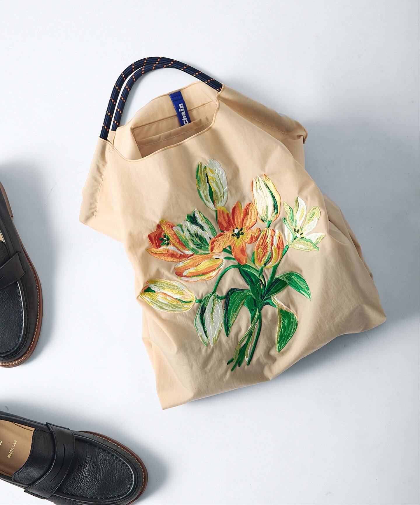 追加》【BALL＆CHAIN ×TOLIGHT】チューリップバッグ（トートバッグ  