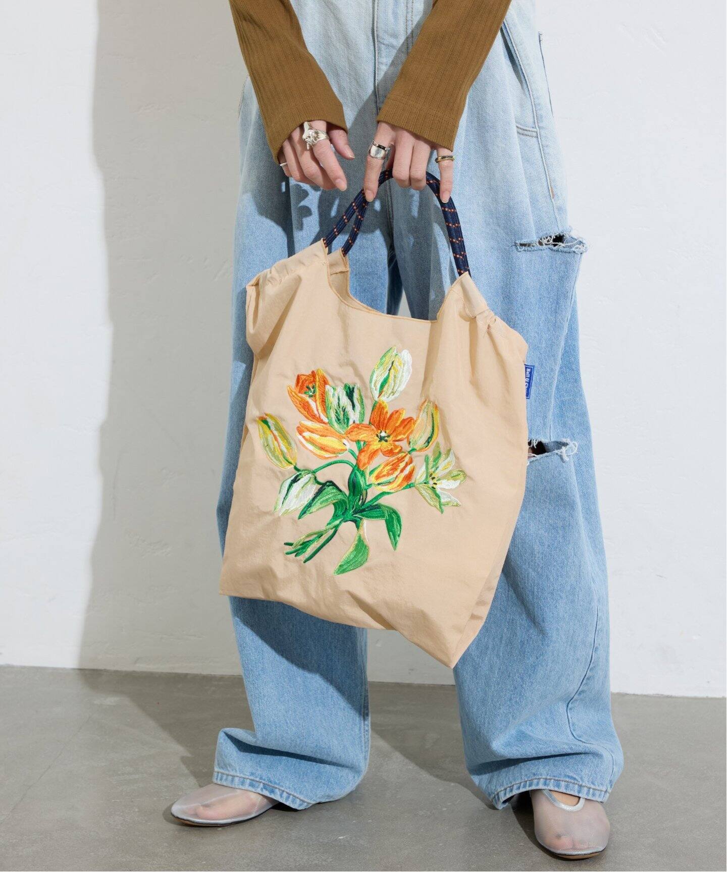 チューリップバック （春のおでかけはかわいいチューリップバッグ  