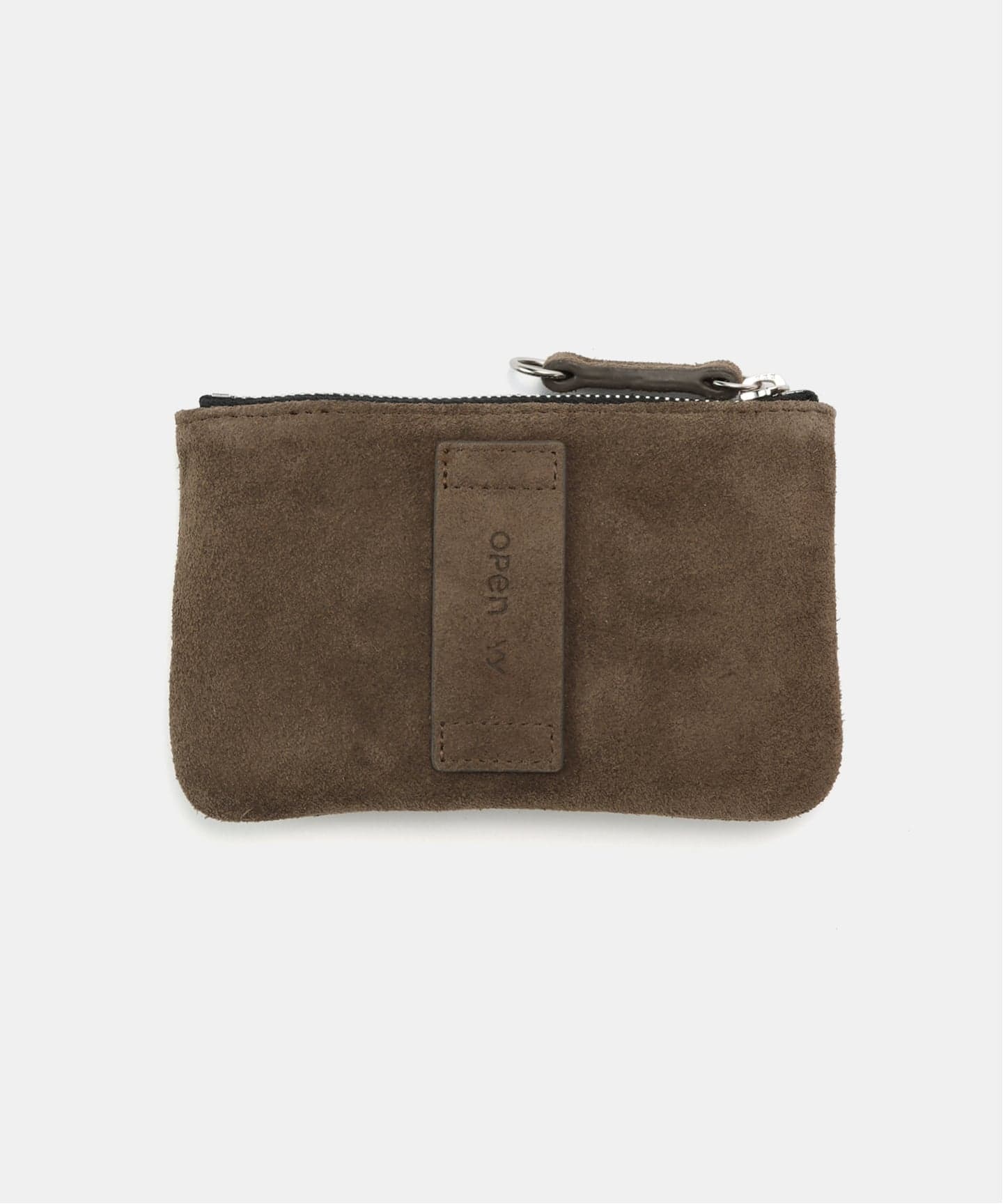 OPEN YY / オープンワイワイ】HEART SUEDE STUD CHAIN WALLET