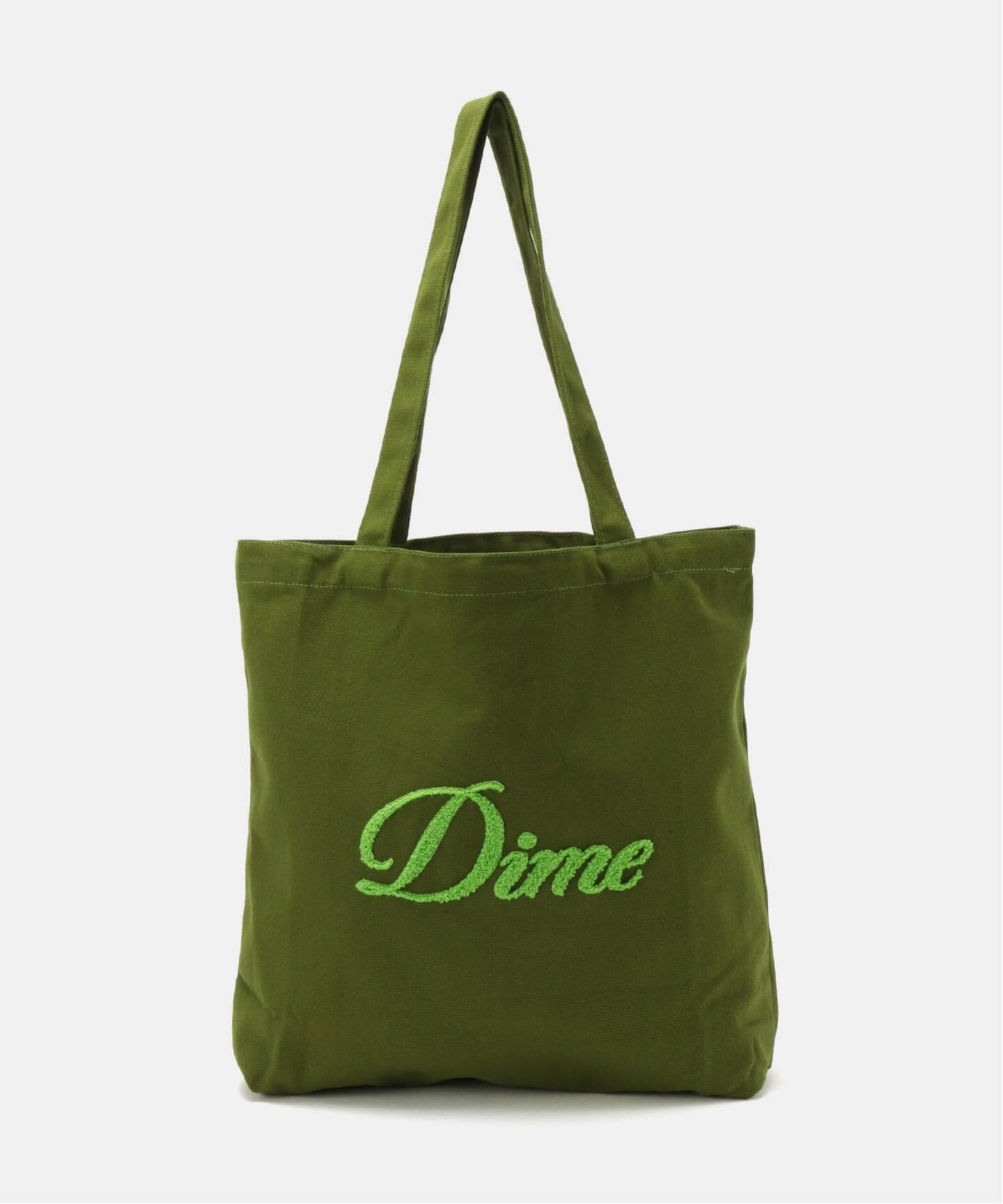 Dime/ダイム】CURSIVE CHENILLE TOTE BAG（トートバッグ）｜Oriens