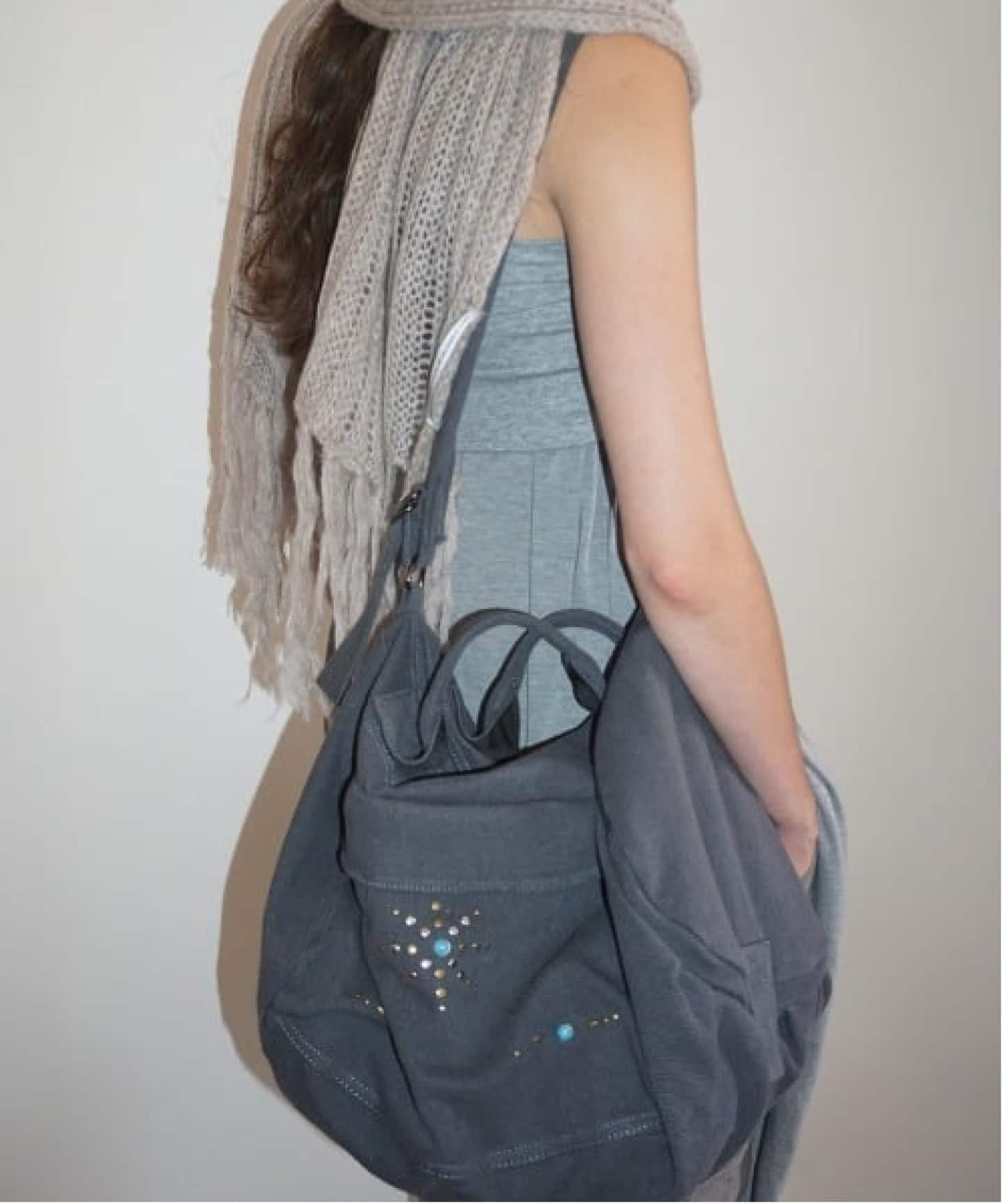 SCULPTOR/スカルプター】Three-Way Stud Twill Bag SC25A513