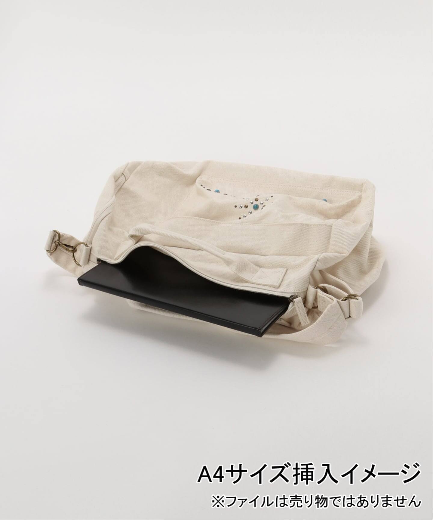 SCULPTOR/スカルプター】Three-Way Stud Twill Bag SC25A513