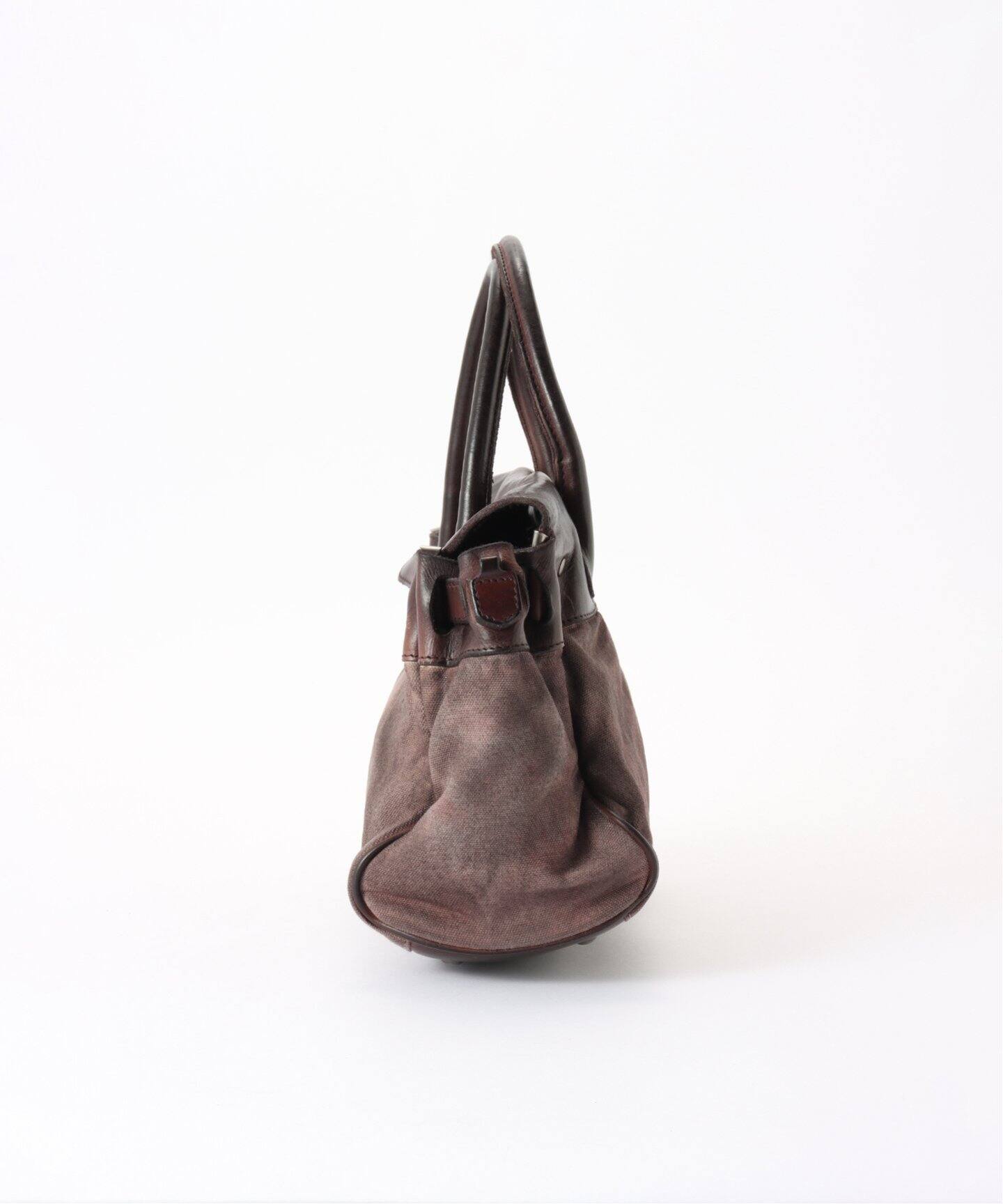 NUMERO10 】 CANVAS LEATER COMBI TOTE(M)（トートバッグ）｜journal 