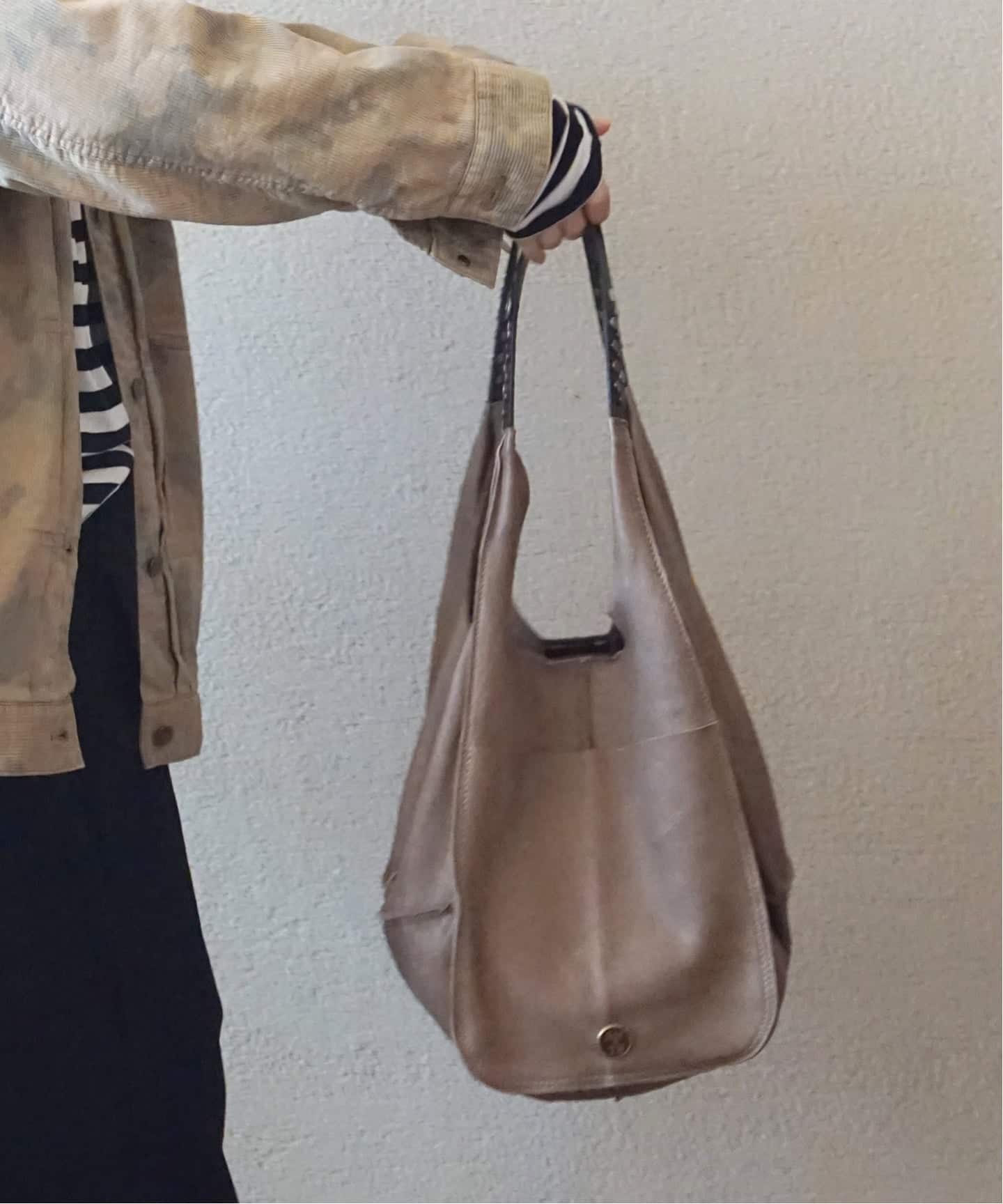 【VIVE LA DIFFERENCE】レザーバッグ 黒 ジャーナルスタンダード VIVE LA DIFFERENCE】レザーバッグ 黒 ジャーナルスタンダード