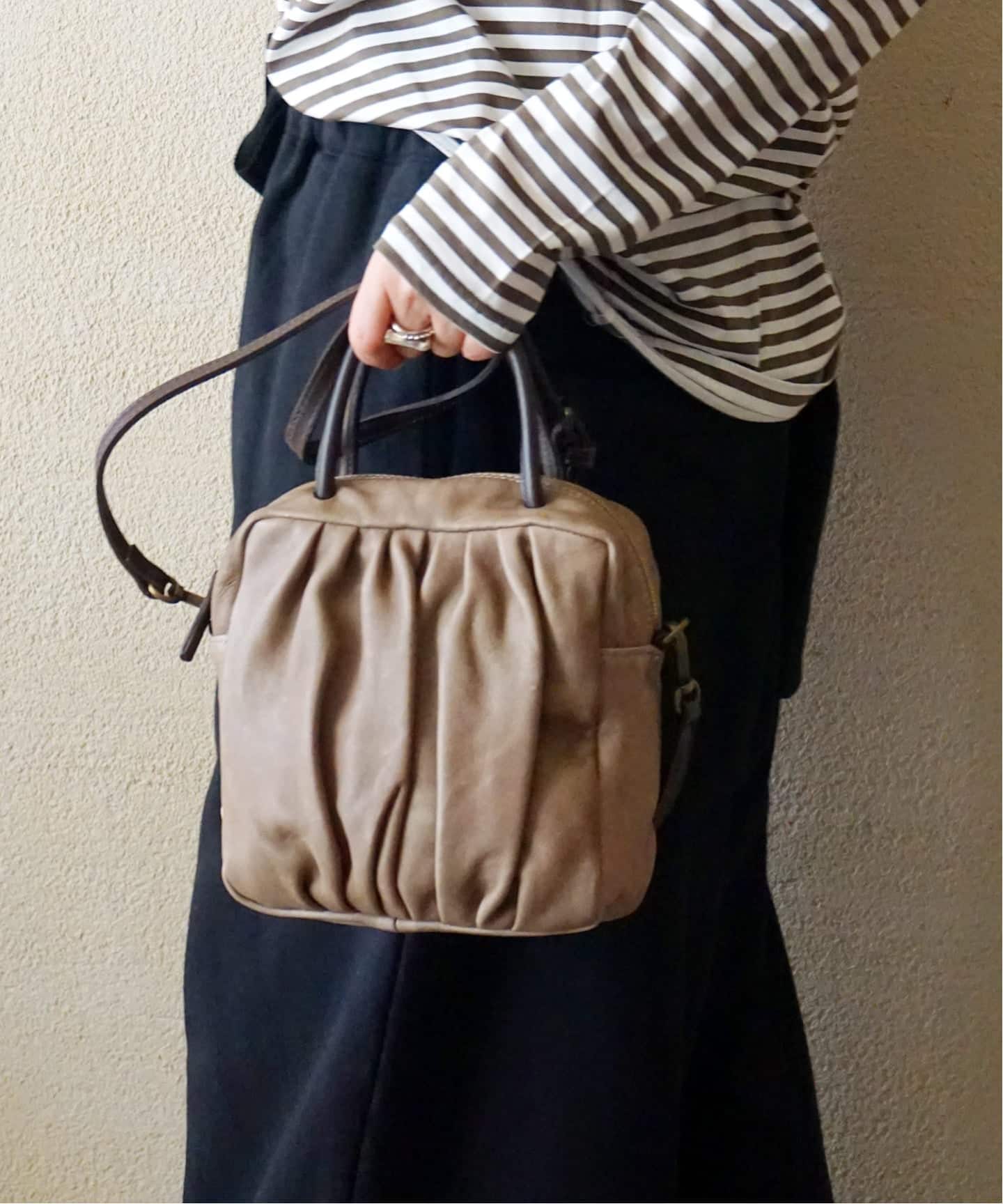 alchimia】LEATHER POCHETTE（ショルダーバッグ）｜journal standard