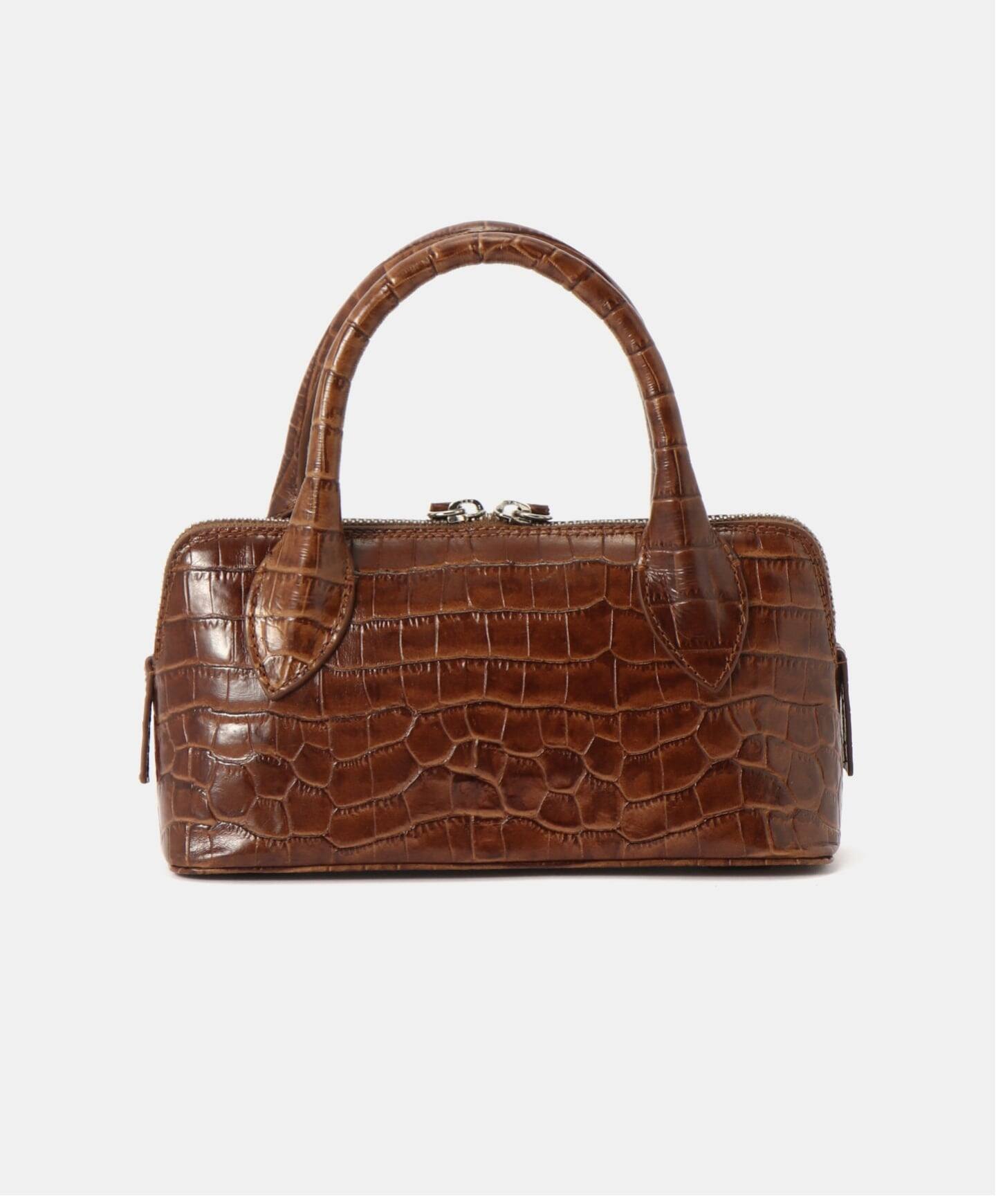 CORDERA】 MINI BAG CROCODILE CARAMEL（その他バッグ）｜journal