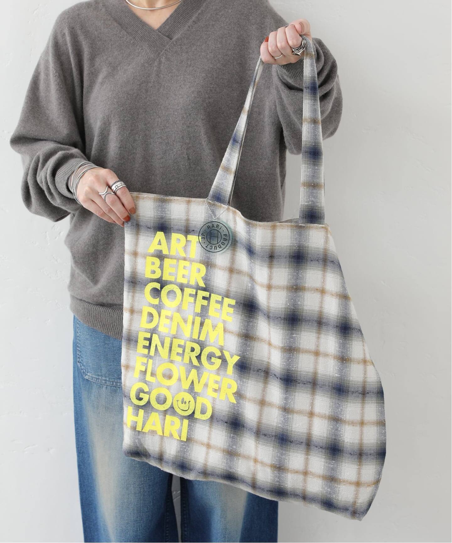 HARi】 CHECK TOTE（トートバッグ）｜journal standard luxe