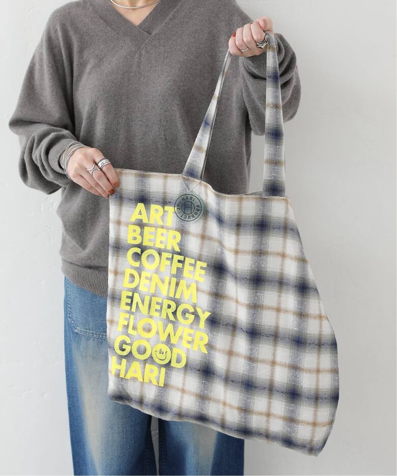 HARi】 CHECK TOTE（トートバッグ）｜journal standard luxe 