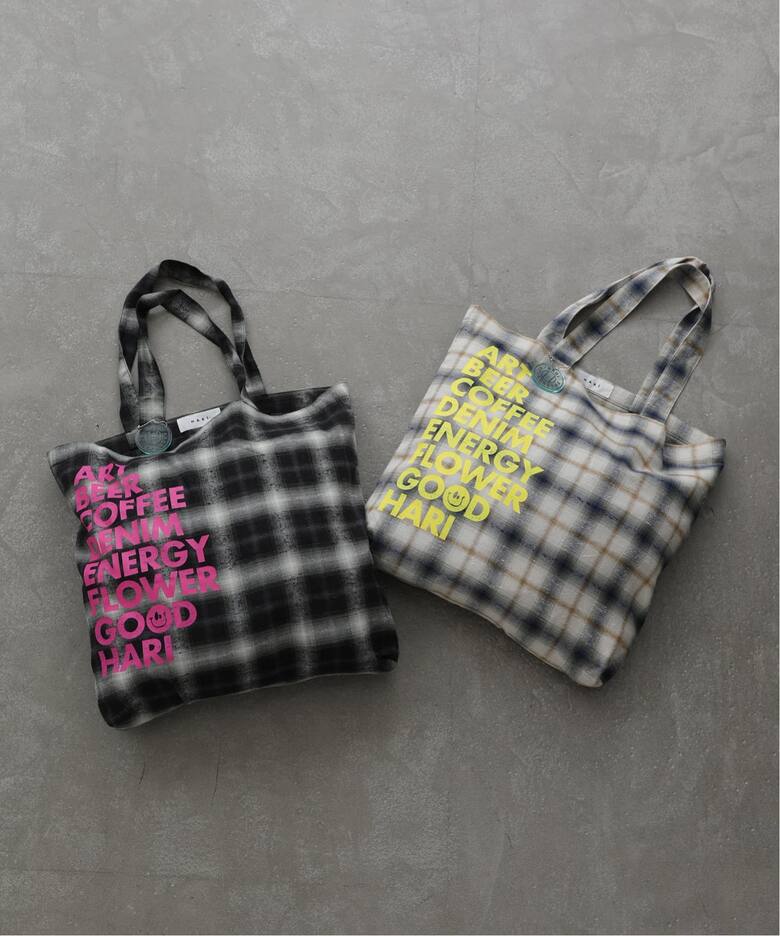 HARi】 CHECK TOTE（トートバッグ）｜journal standard luxe 