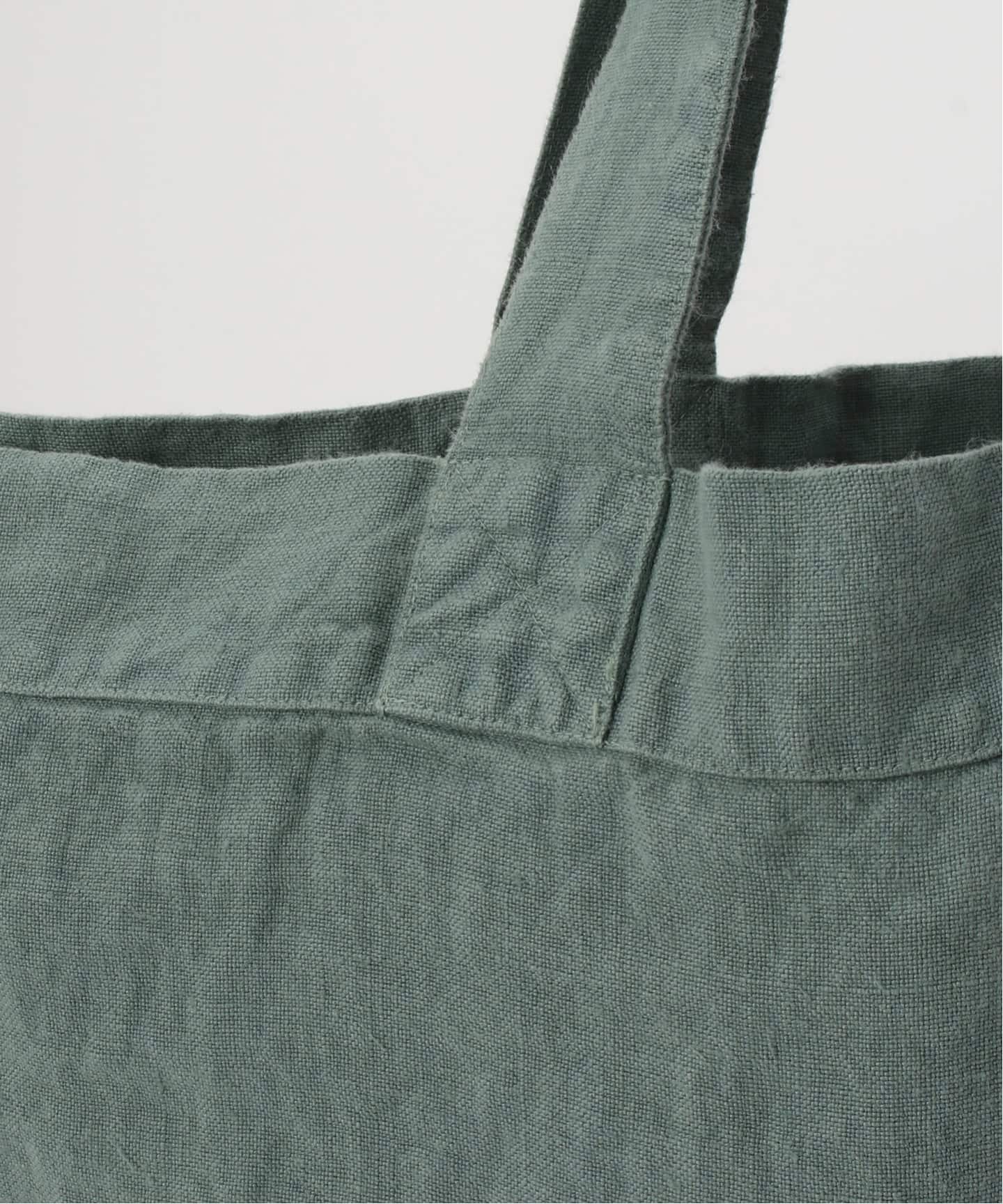 新品ジャーナルスタンダードラックス リネンキャンバストートバッグカーキ CHARVET EDITIONS】 LINEN TOTE（トートバッグ）｜journal