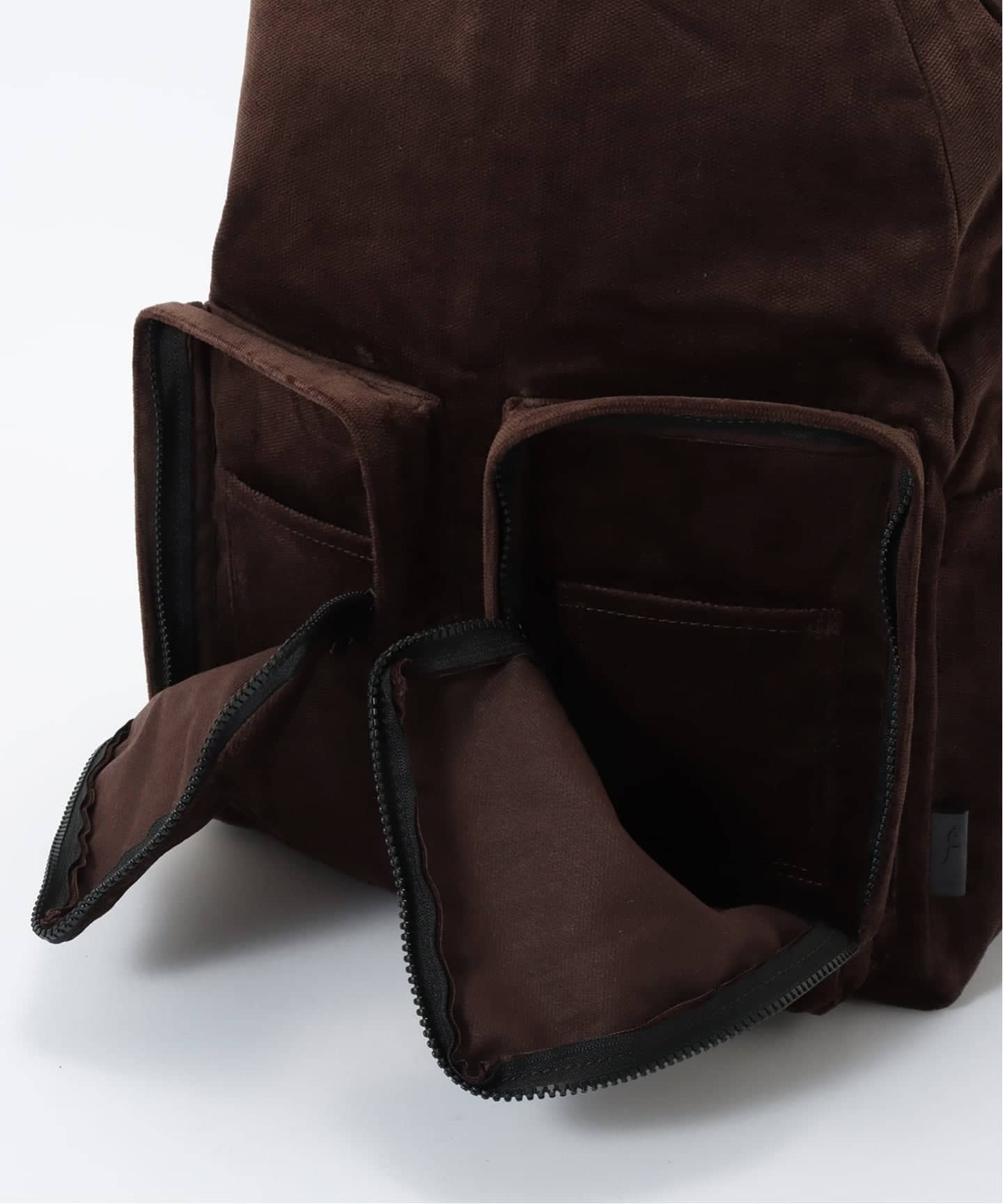 AMIACALVA バックパック リュックサック 大容量 ブラウン 多収納 amiacalva】 for luxe BACKPACK（バックパック／リュック）｜journal