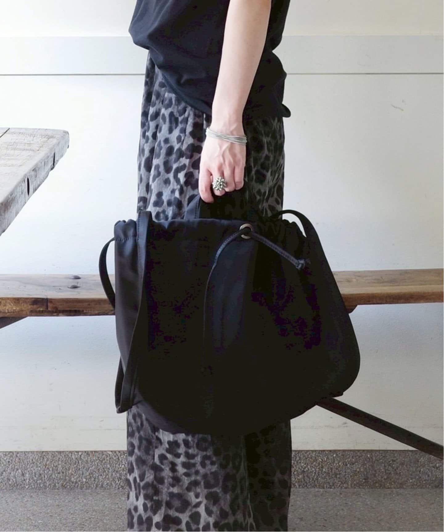HVISK】 MATT TWILL キンチャクTOTE（その他バッグ）｜journal