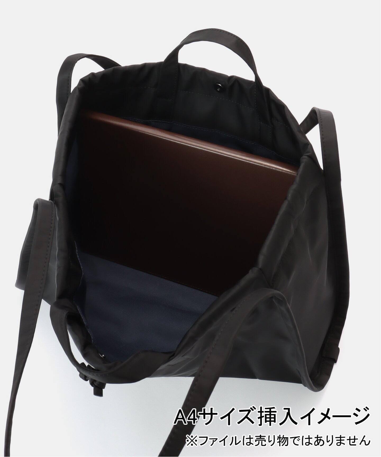 HVISK】 MATT TWILL キンチャクTOTE（その他バッグ）｜journal