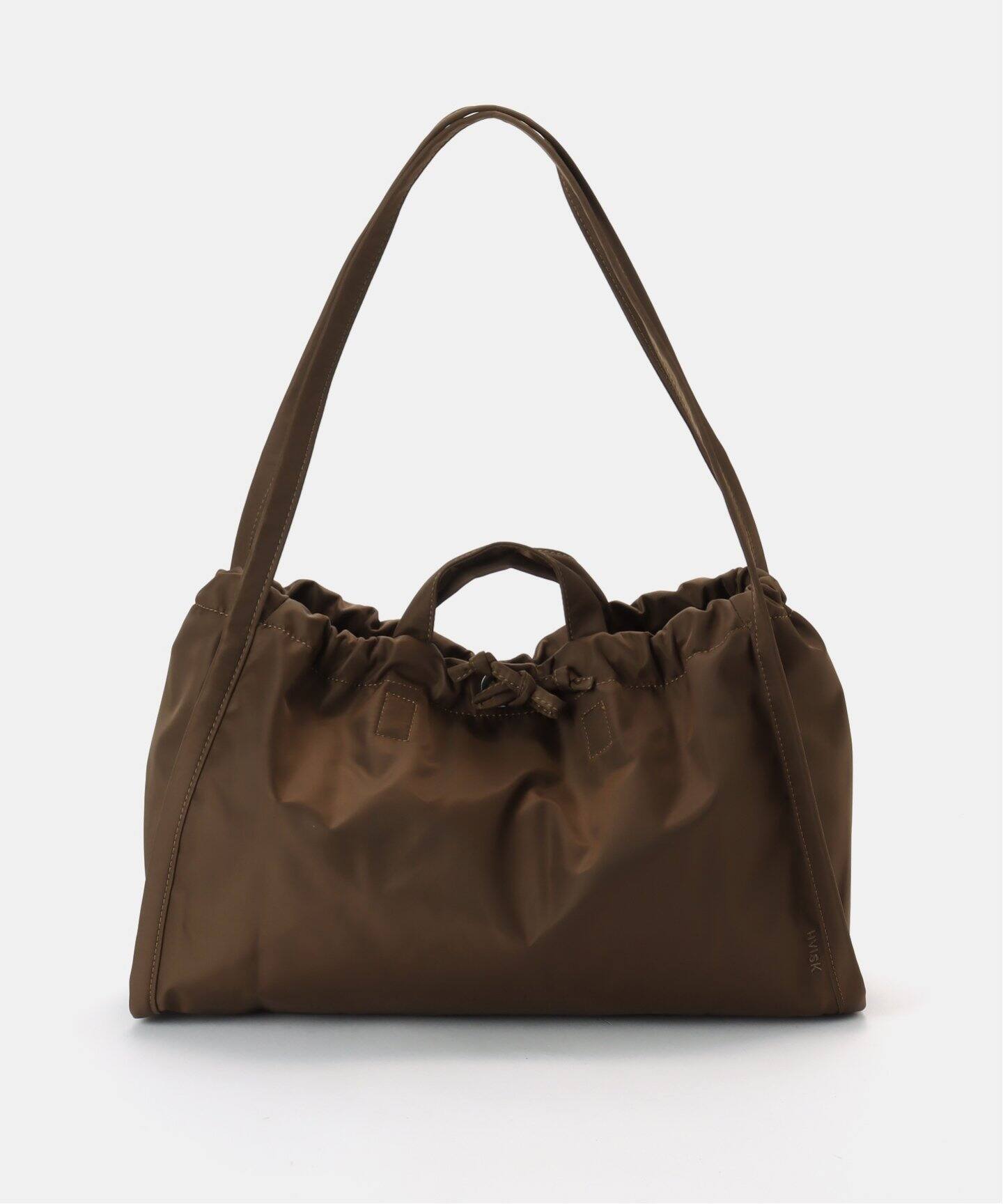 [HVISK]MATT TWILLキンチャクTOTE HVISK】 MATT TWILL キンチャクTOTE（その他バッグ）｜journal