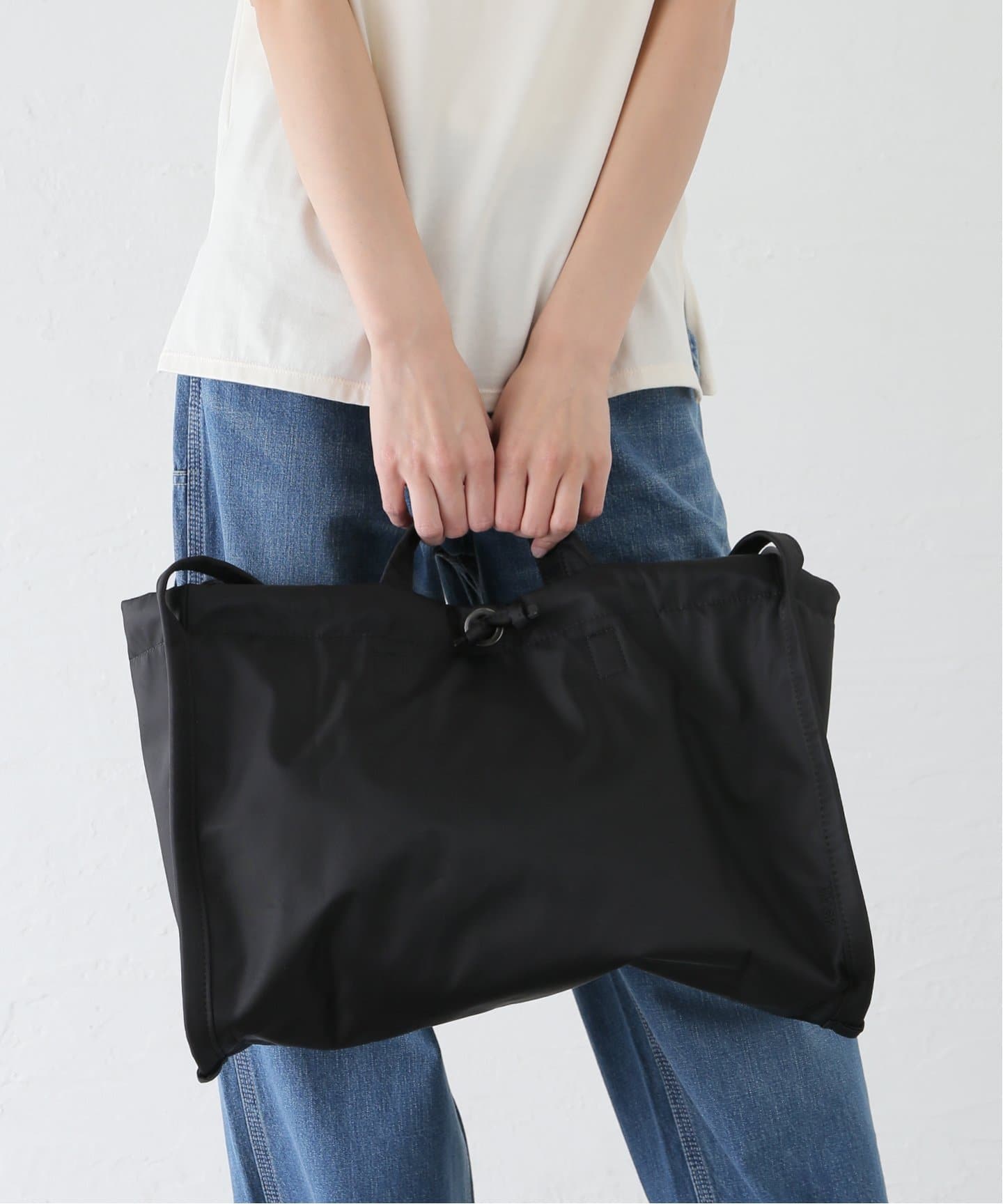 HVISK】 MATT TWILL キンチャクTOTE（その他バッグ）｜journal