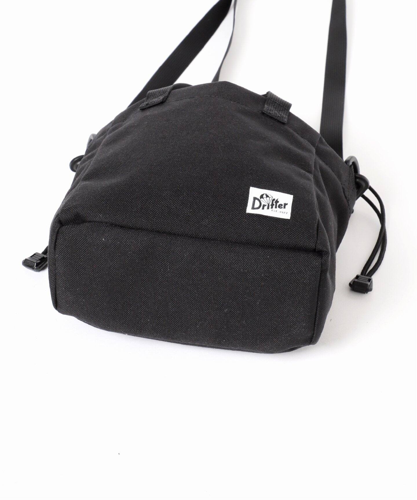 【美品】Drifter ドリフター × JOURNAL STANDARD relume 別注 バッグ ブラック 黒 | 25秋冬 マルチWAY ショルダーバッグ / TOLEDO トート ミニ 肩掛け クロスボディ | ユニセックス | ブランド コラボ カバン【レディース】【中古】 Drifter ドリフター × JOURNAL STANDARD relume 別注 バッグ ブラック