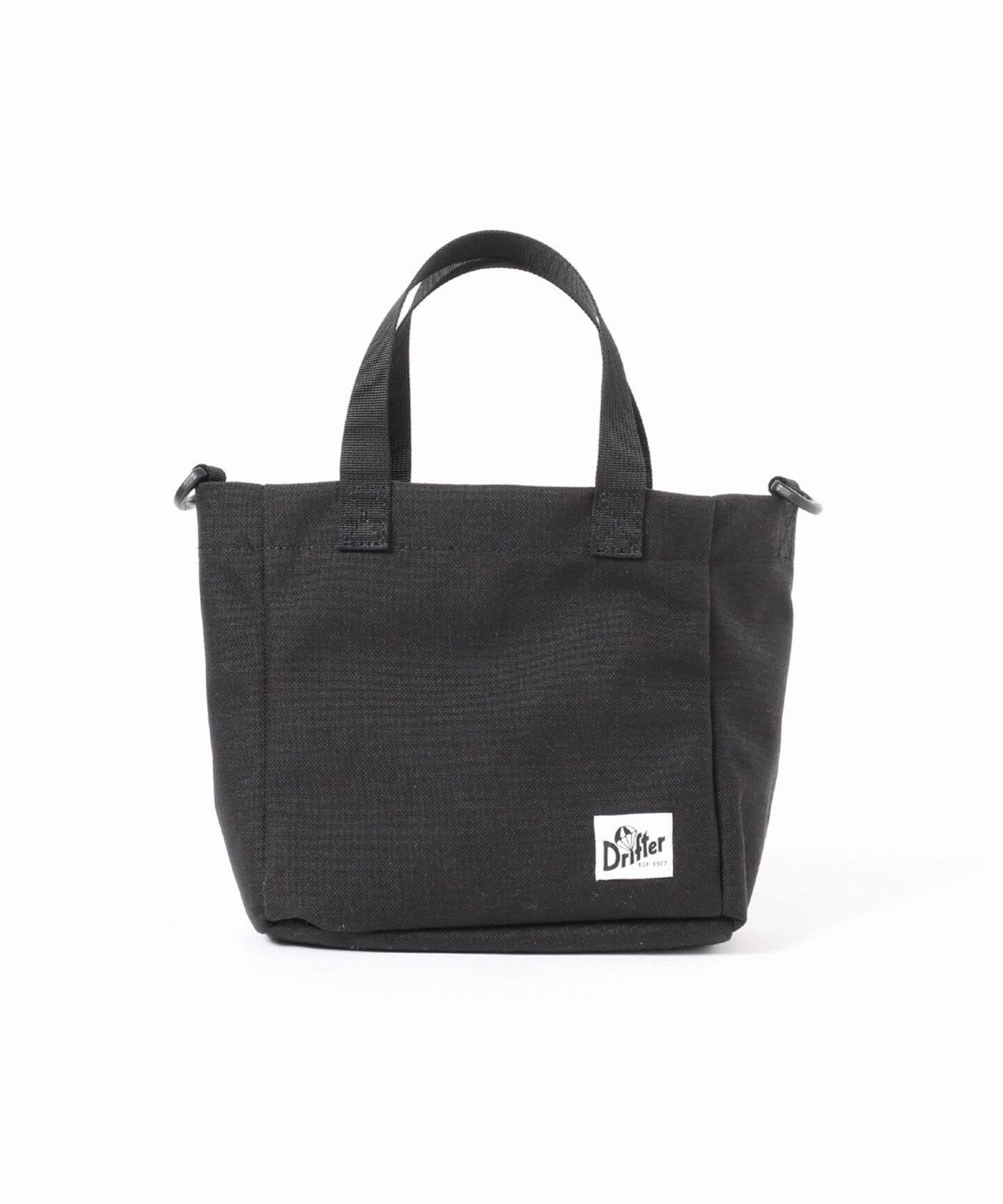 【美品】Drifter ドリフター × JOURNAL STANDARD relume 別注 バッグ ブラック 黒 | 25秋冬 マルチWAY ショルダーバッグ / TOLEDO トート ミニ 肩掛け クロスボディ | ユニセックス | ブランド コラボ カバン【レディース】【中古】 別注【Drifter/ドリフター】 TOLEDO：マルチWAYショルダーバッグ