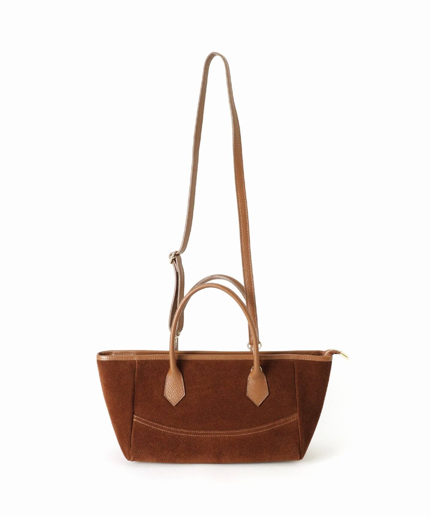 WEB限定》【AULENTTI/オウレンティ】スウェードヨコナガBAG（トート