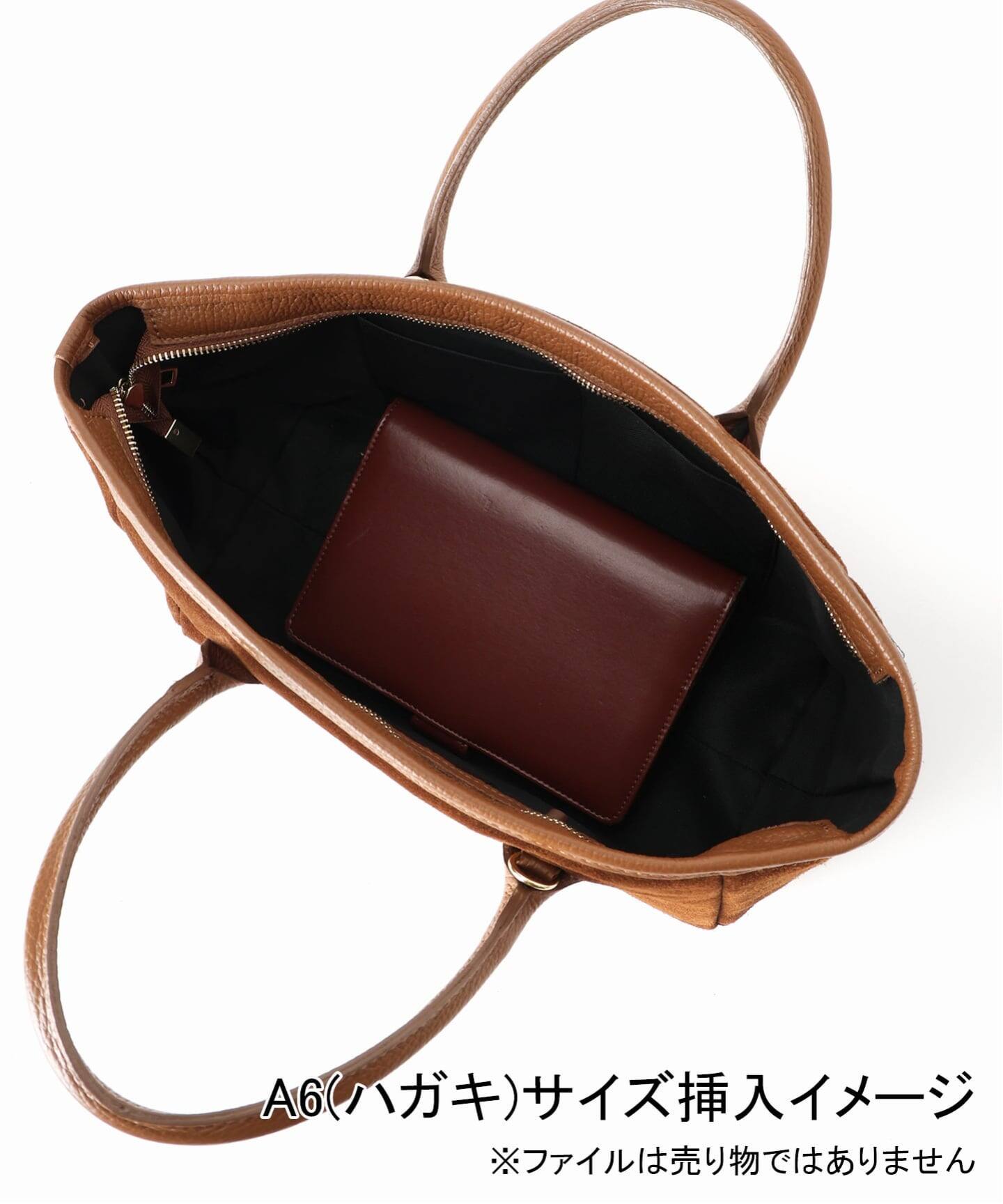 WEB限定》【AULENTTI/オウレンティ】スウェードヨコナガBAG（トート