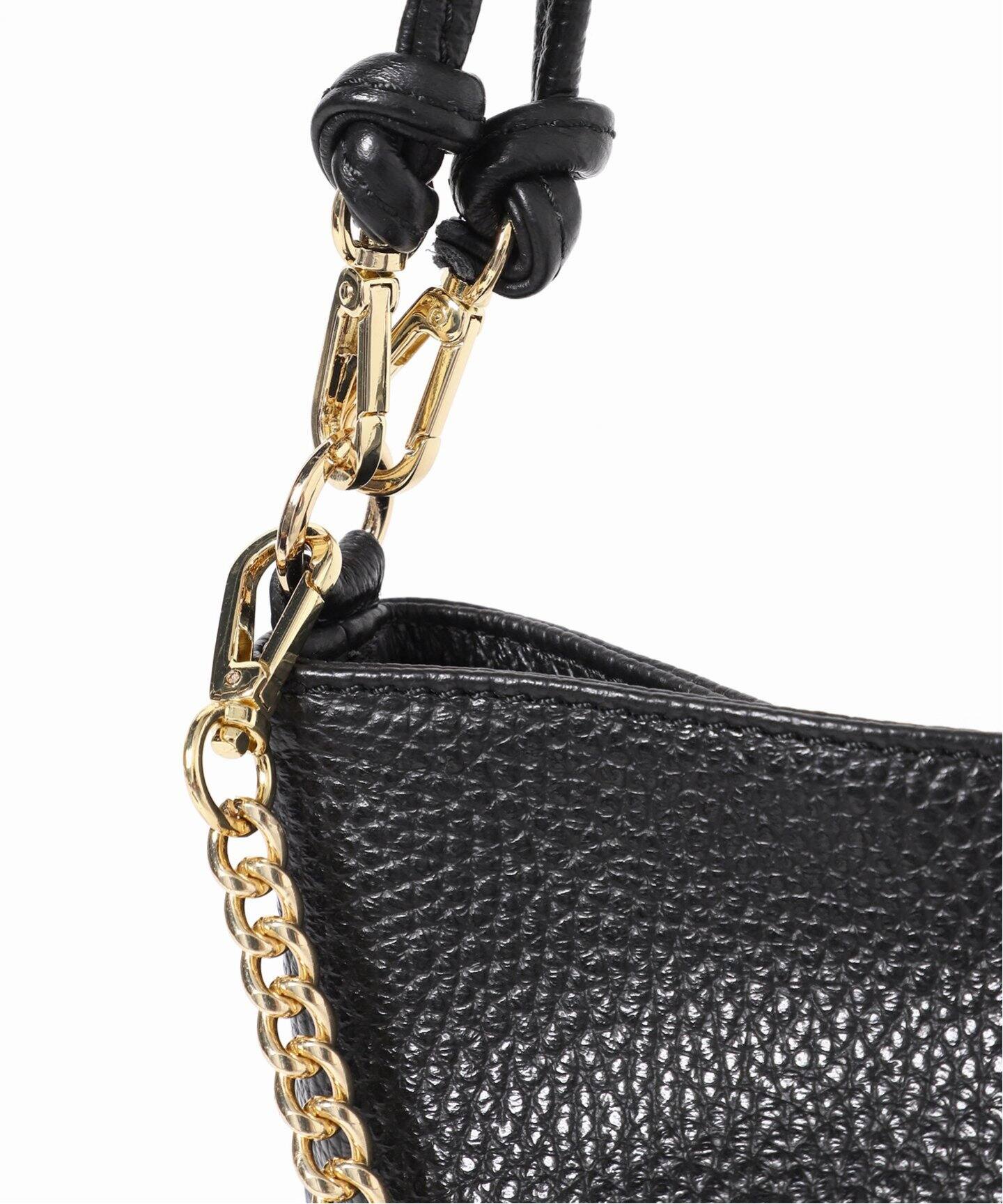 AULENTTI/オウレンティ】チェーンレザーBAG（ショルダーバッグ 