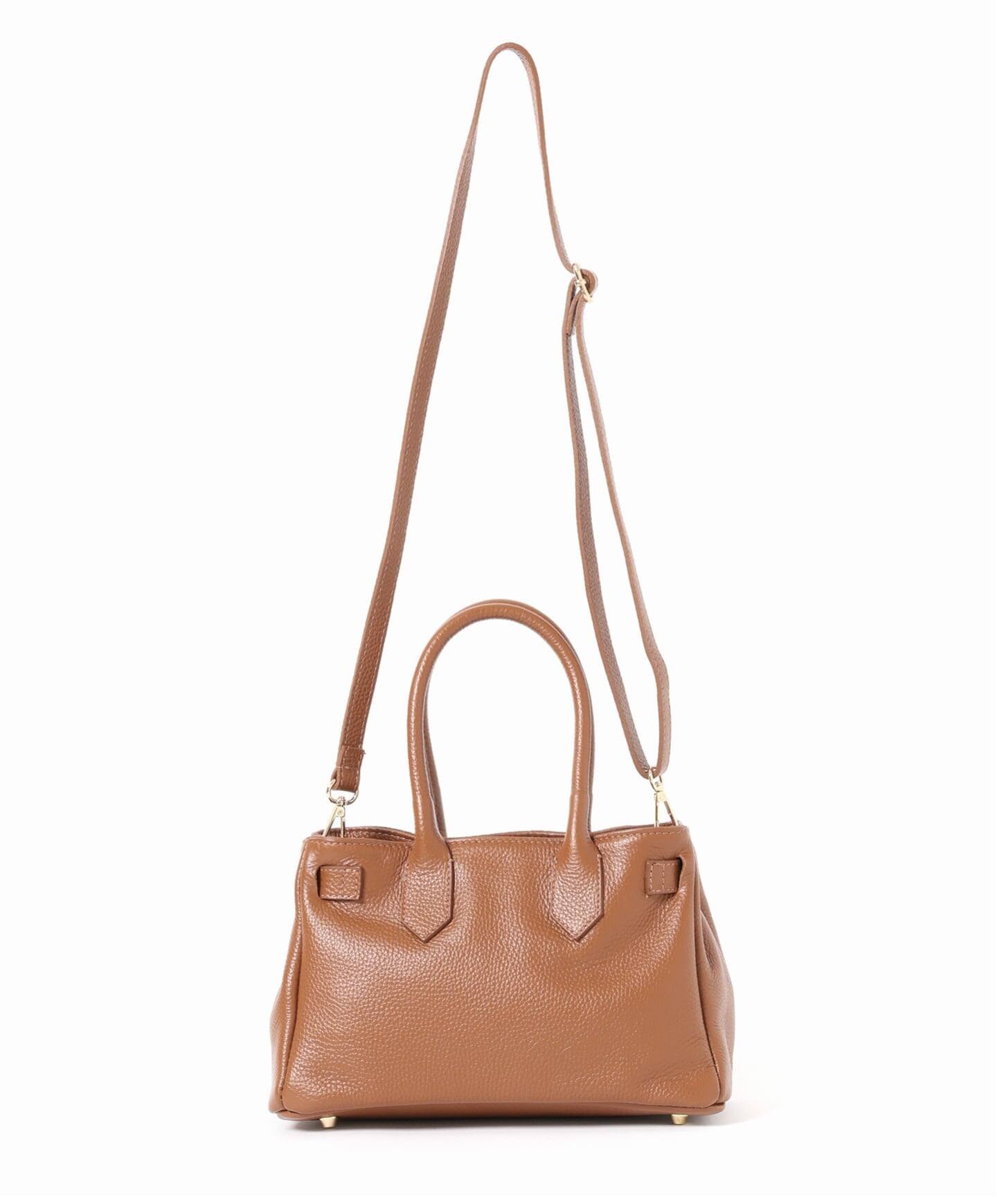 AULENTTI/オウレンティ】サイドスウェードボストンバッグ（ボストン