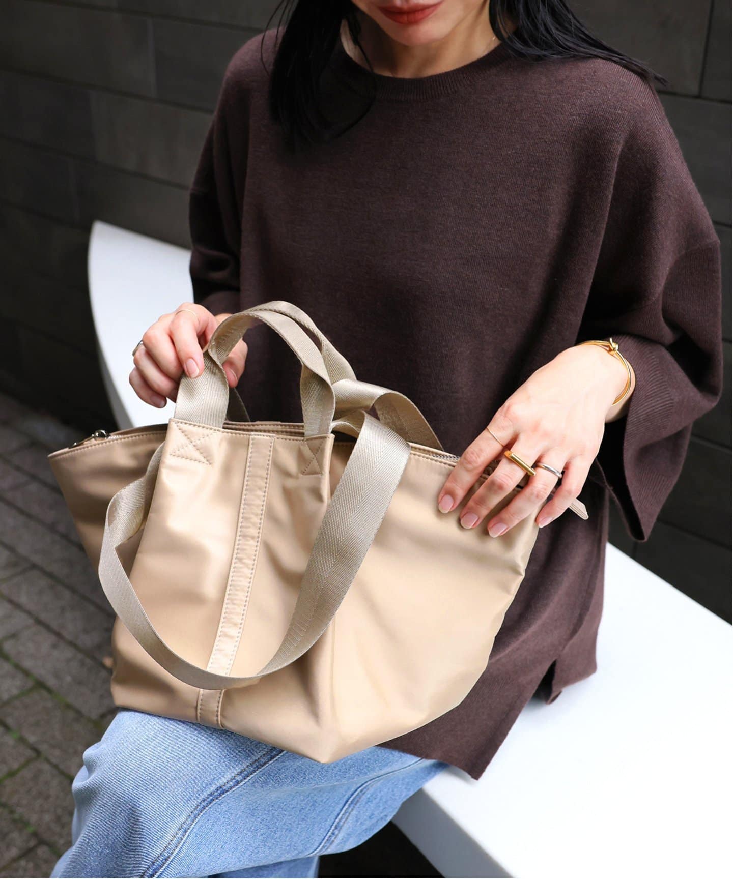 予約》RELUME ナイロントートバッグ（トートバッグ）｜JOURNAL