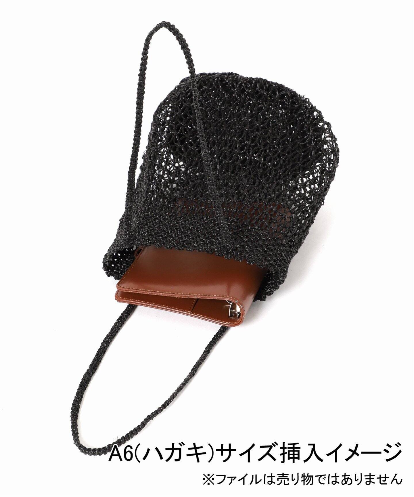 追加》【BAGMATI/バグマティ】METALIC BAG：マクラメバッグ 