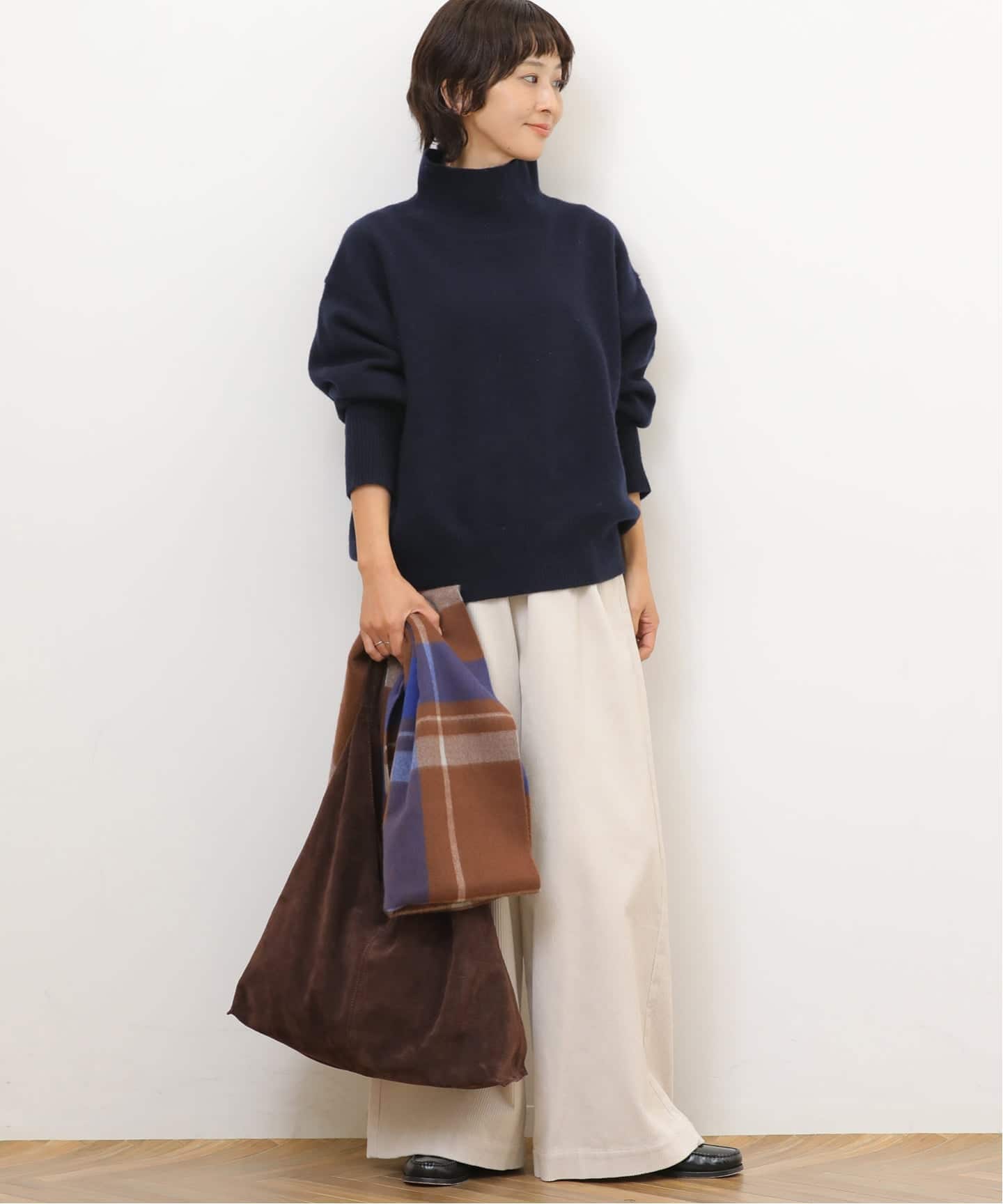 WEB限定追加予約3》別注【AULENTTI/オウレンティ】スウェードトート