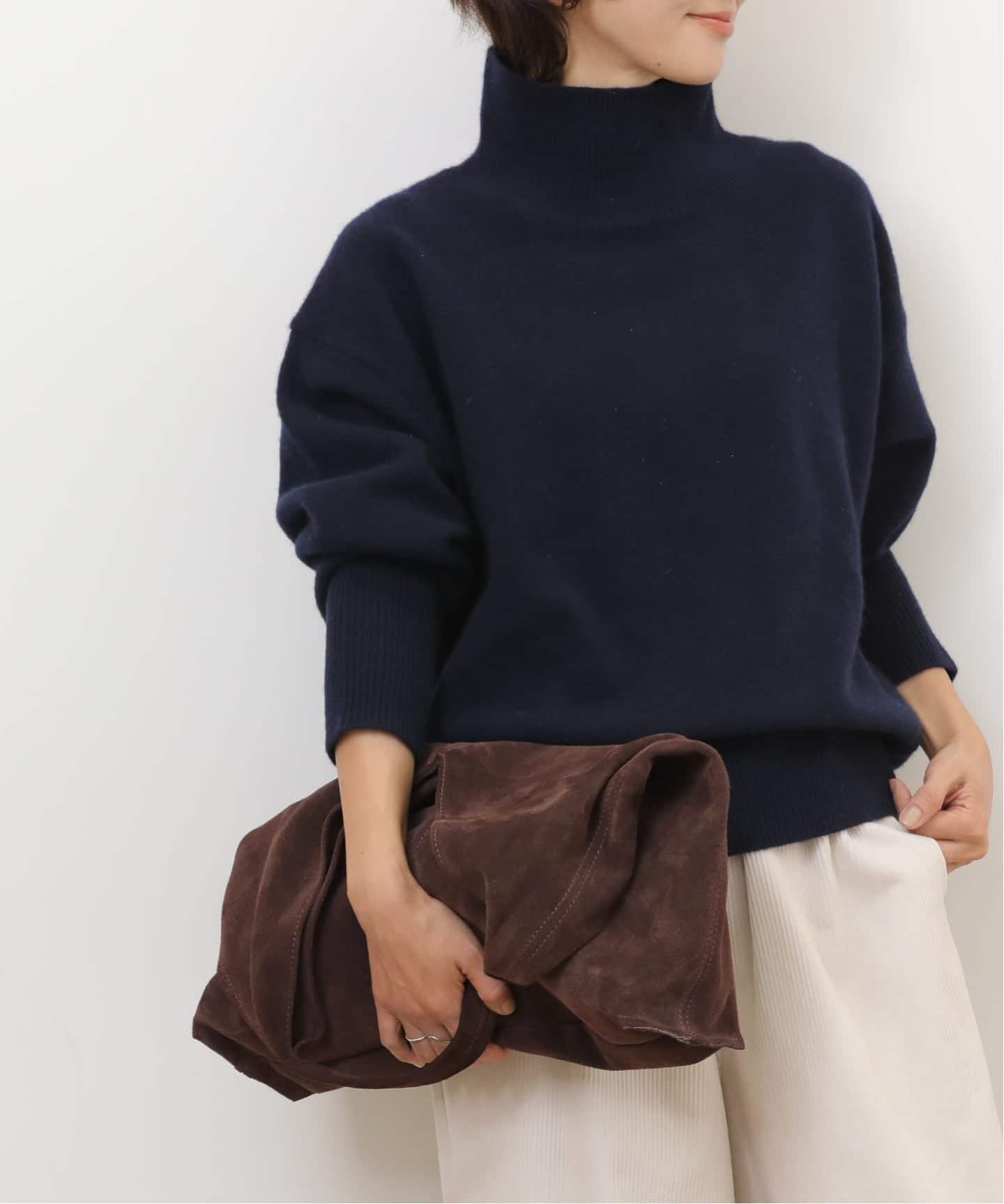 WEB限定追加予約3》別注【AULENTTI/オウレンティ】スウェードトート