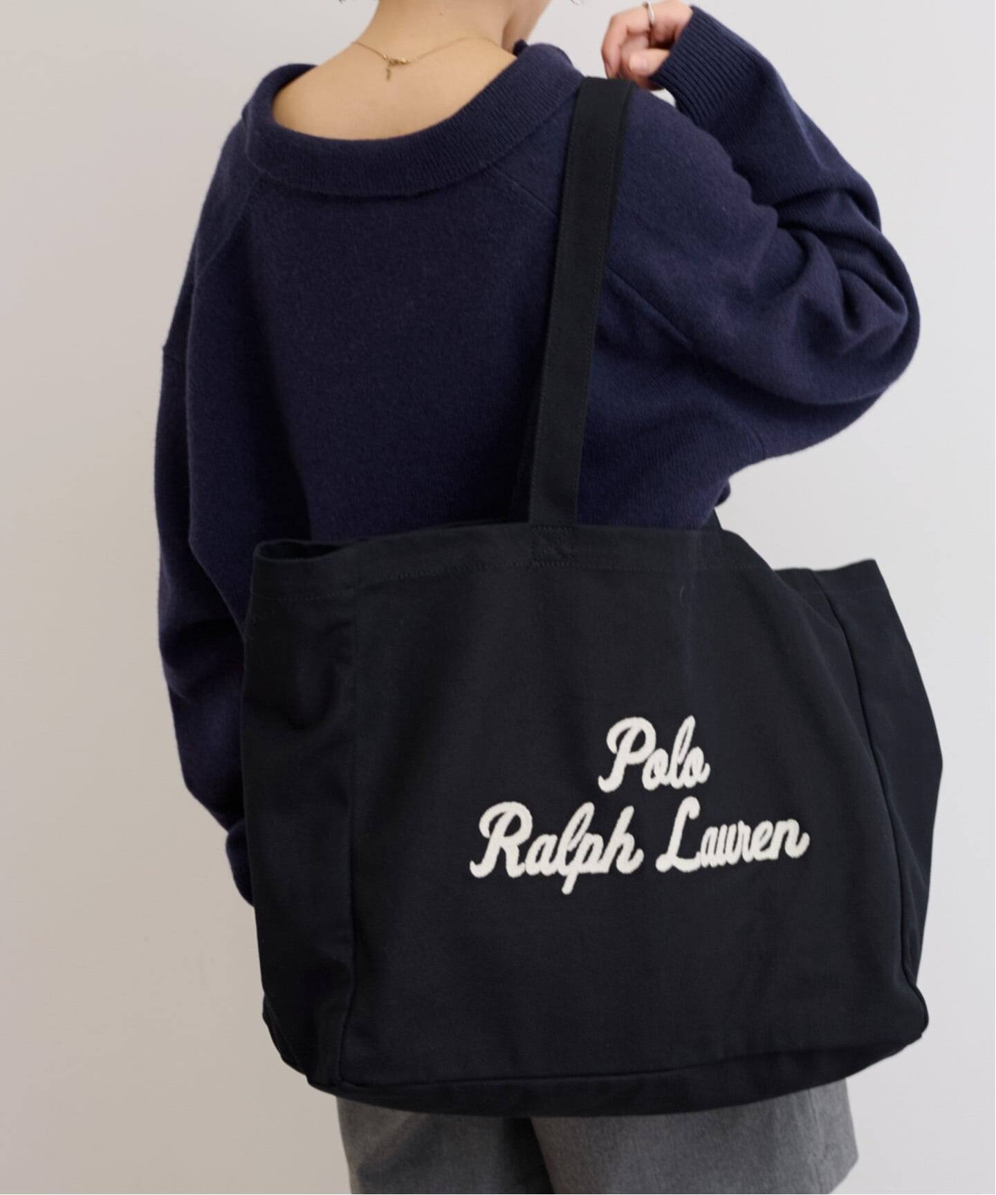 追加》【POLO RALPH LAUREN / ポロ ラルフ ローレン】LOGO TOTE