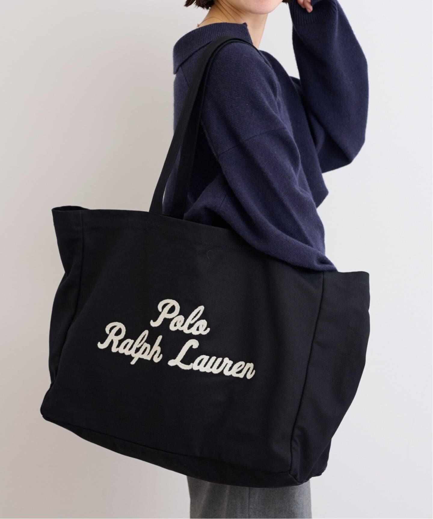 追加》【POLO RALPH LAUREN / ポロ ラルフ ローレン】LOGO TOTE 