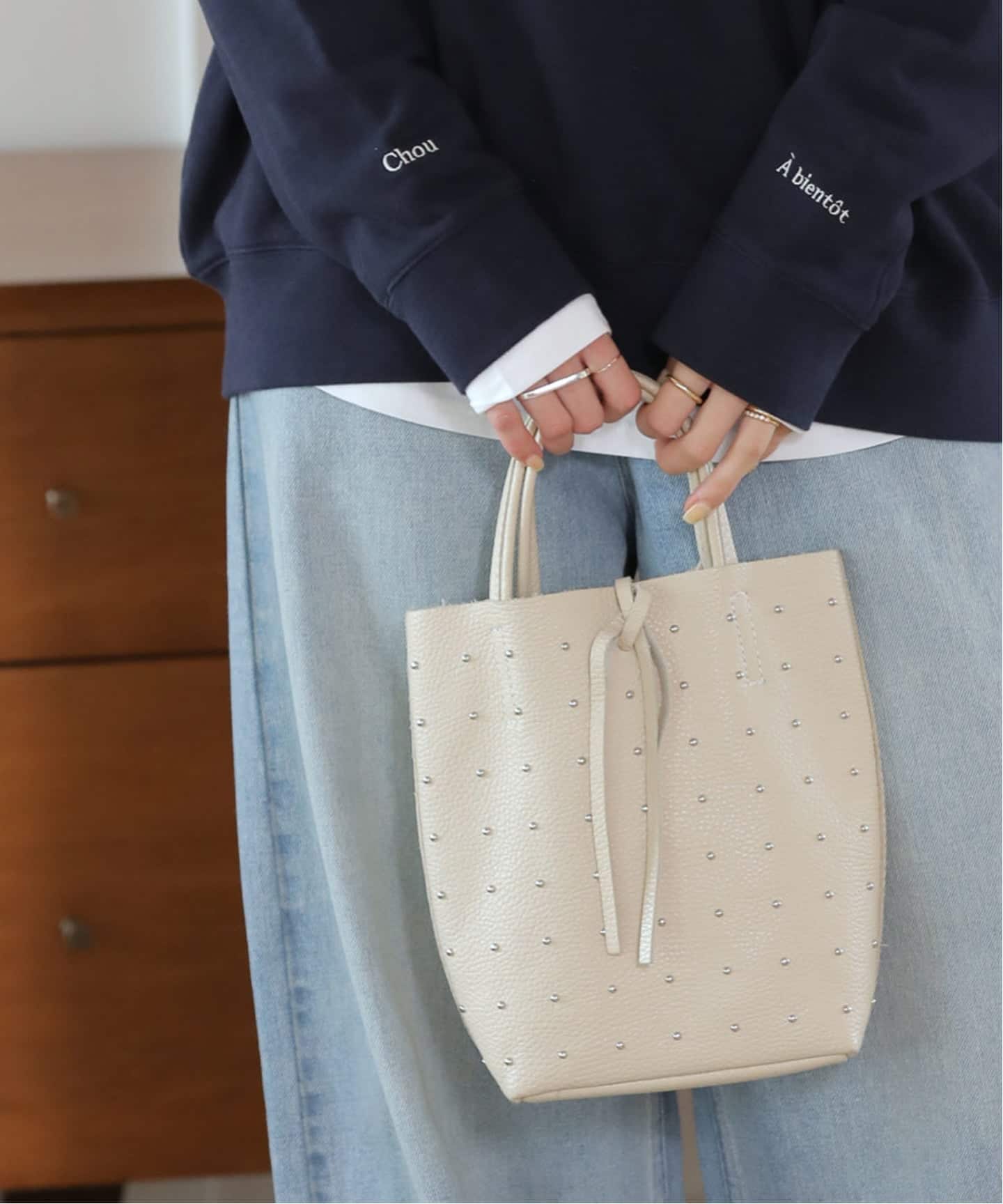 WEB限定追加6》【MARLON FIRENZE/マルロン】 SHOPPER MINI STUDS