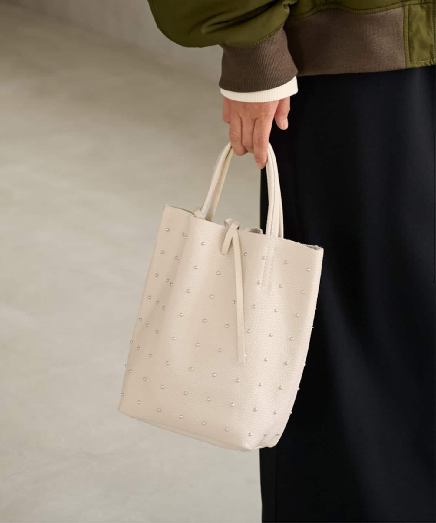 マルロンMARLON FIRENZE SHOPPER MINI STUDS JOURNAL STANDARD relume｜《WEB限定追加5》【MARLON FIRENZE