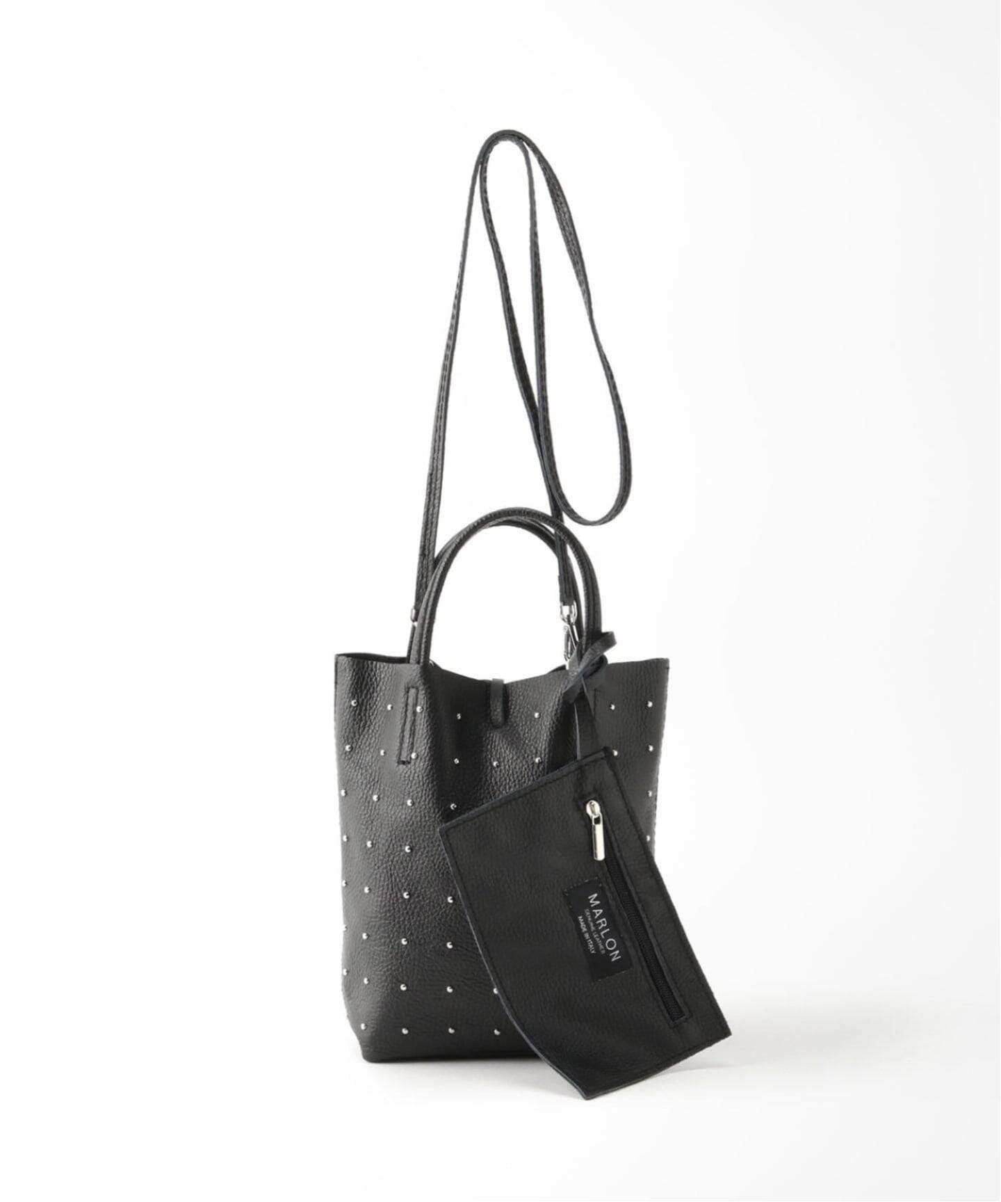 ★ジャーナルスタンダード★MARLON/マーロン STUDS MINI TOTE 追加予約6》【MARLON FIRENZE/マルロン】 SHOPPER MINI STUDS