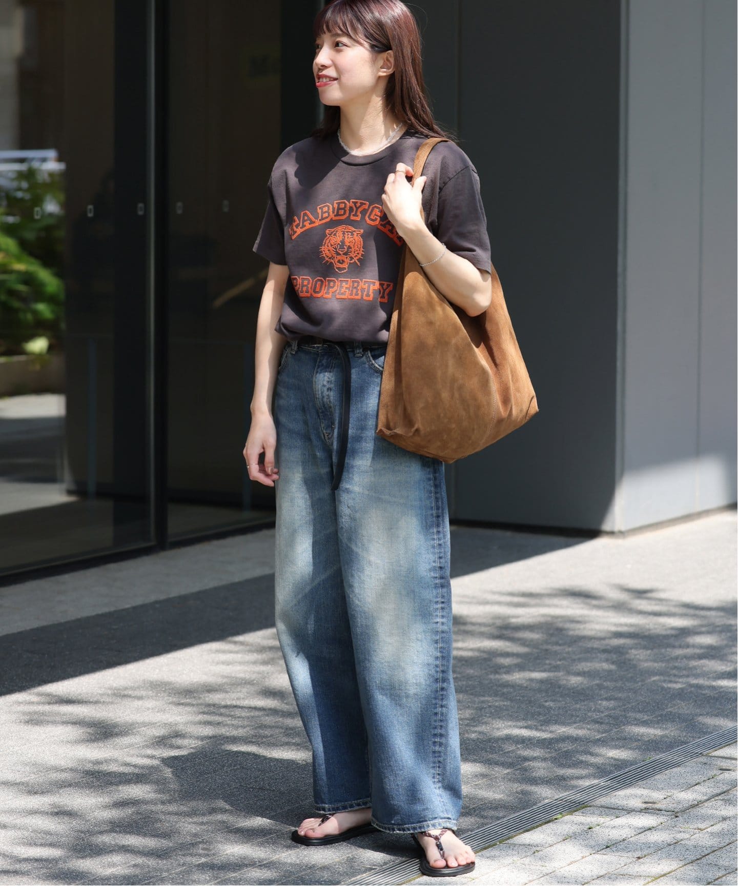 WEB限定追加》別注【AULENTTI/オウレンティ】スウェードトート