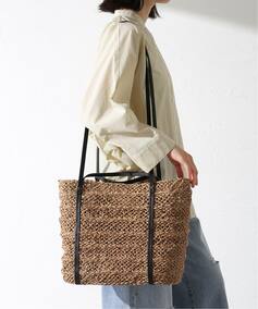 BAGMATI/バグマティ】レザーハンドルカゴTOTE BIG（トートバッグ 