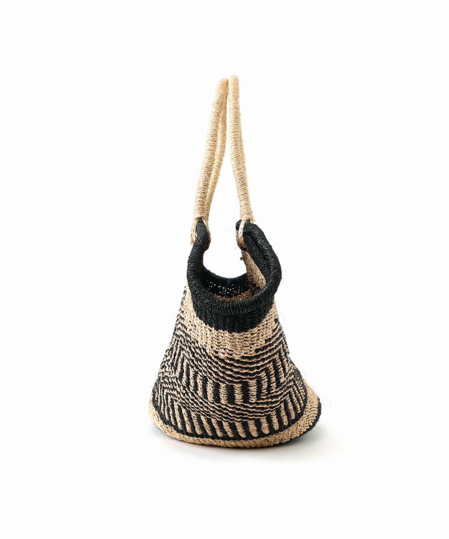 シャラ　プラカゴ BAGMATI/バグマティ】ビッグラウンドカゴバッグ（かごバッグ