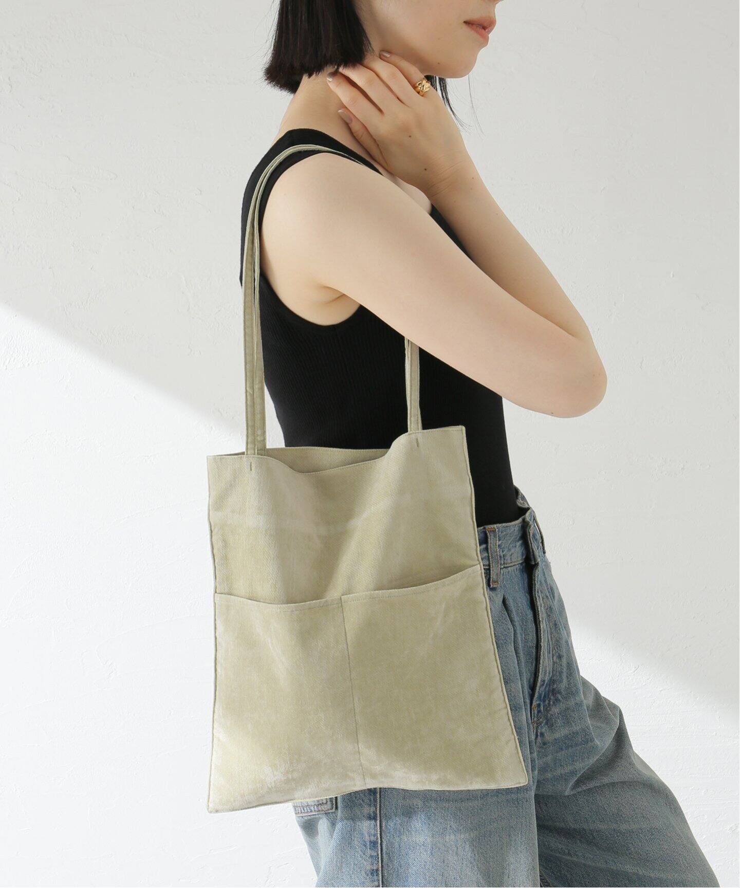TODAYFUL/トゥデイフル】Velvet Tote Bag（トートバッグ）｜JOURNAL 