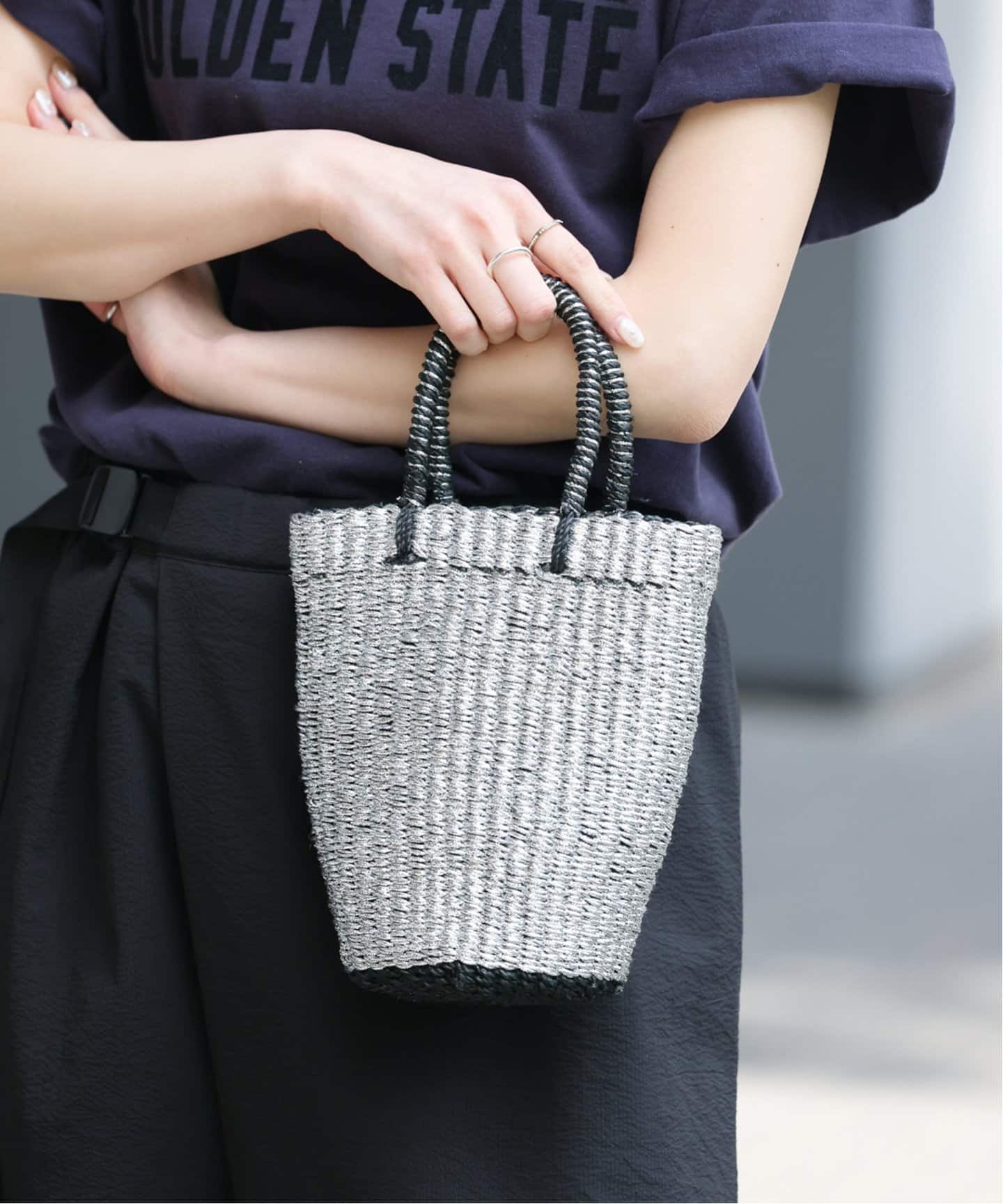 値下げ！ジャーナルスタンダード　レリューム　ベゼル　カゴバック JOURNAL STANDARD relume｜ジャーナルスタンダード レリュームの
