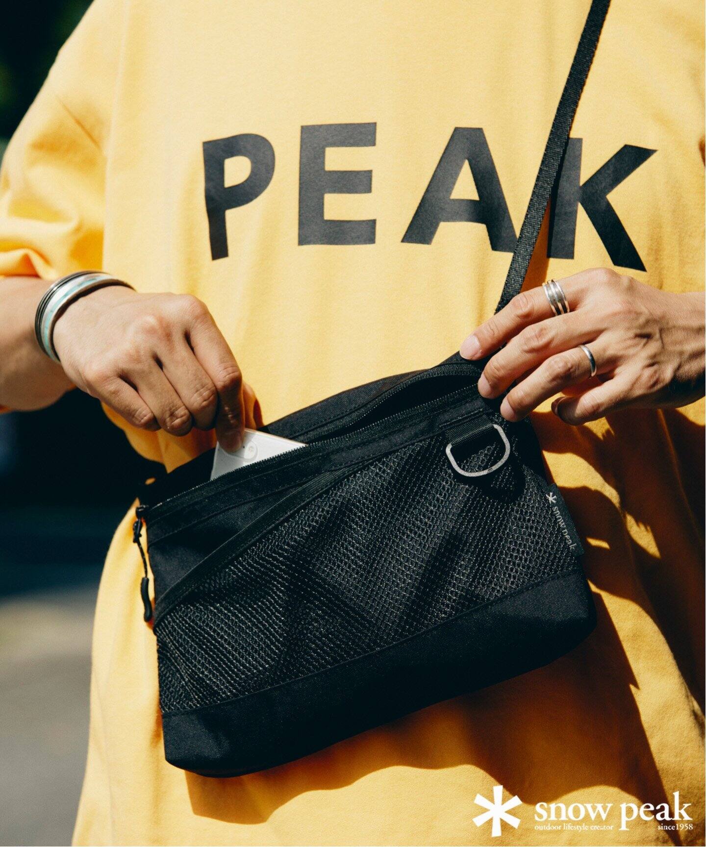 SNOWPEAK / スノーピーク Everyday Use サコッシュ AC-25SU405