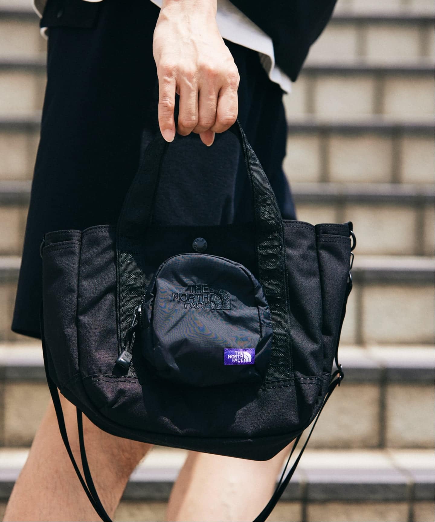 THE NORTH FACE PURPLE LABEL Nylon Shoulder Tote Bag N25FU081