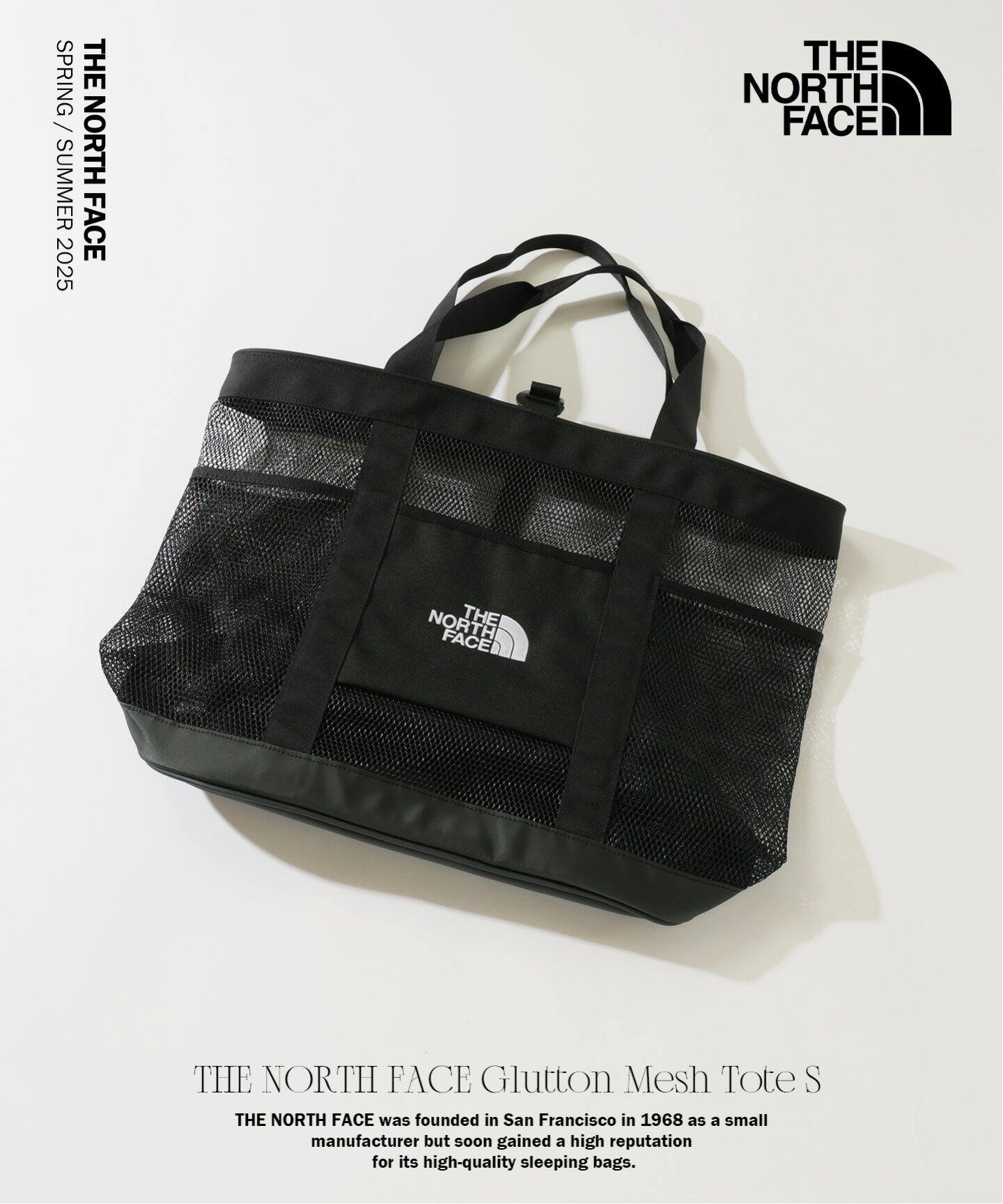 THE NORTH FACE / ザ ノースフェイス グラットン メッシュ トート S 