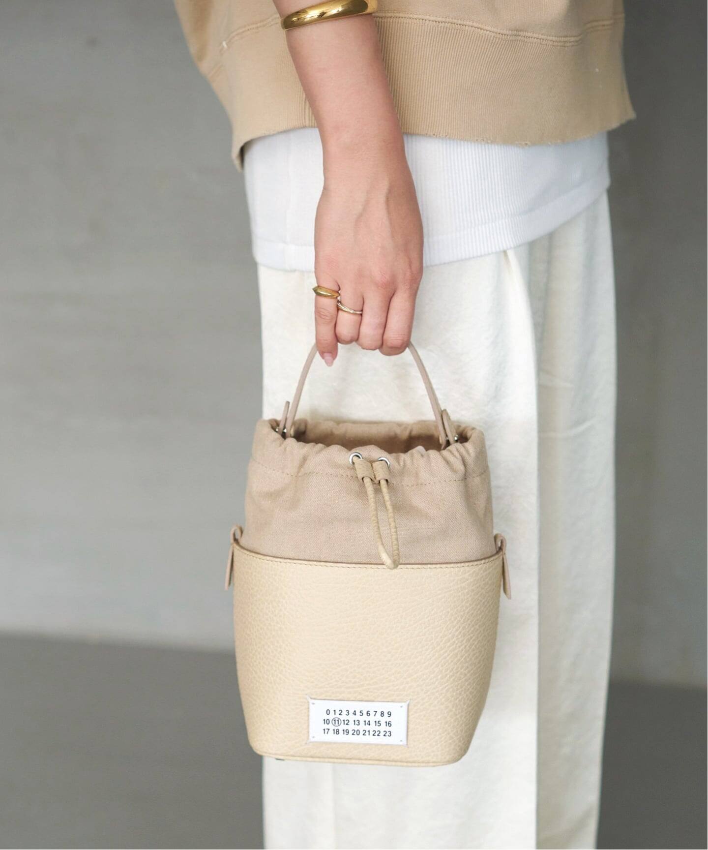 MAISON MARGIELA/メゾン マルジェラ】 5AC BUCKET SMALL（ショルダー 