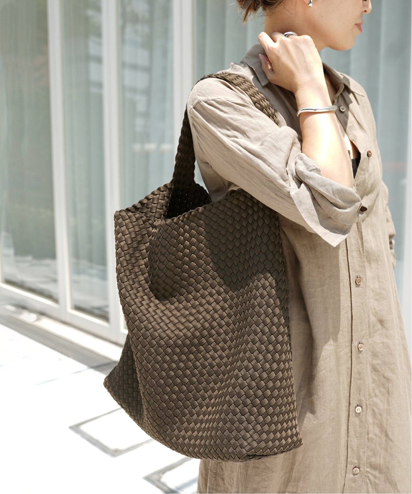 NAGHEDI/ナゲディ】NOMAD LARGE HOBO（ショルダーバッグ）｜Deuxieme 